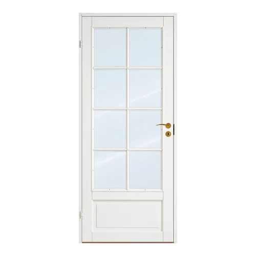 Innerdør Scanflex Skjold Klarglass 2x4