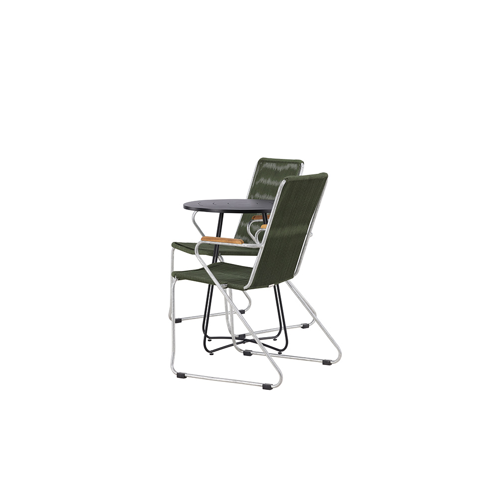 Cafégruppe Venture Home Bacong Bord med 2 Bois Stoler