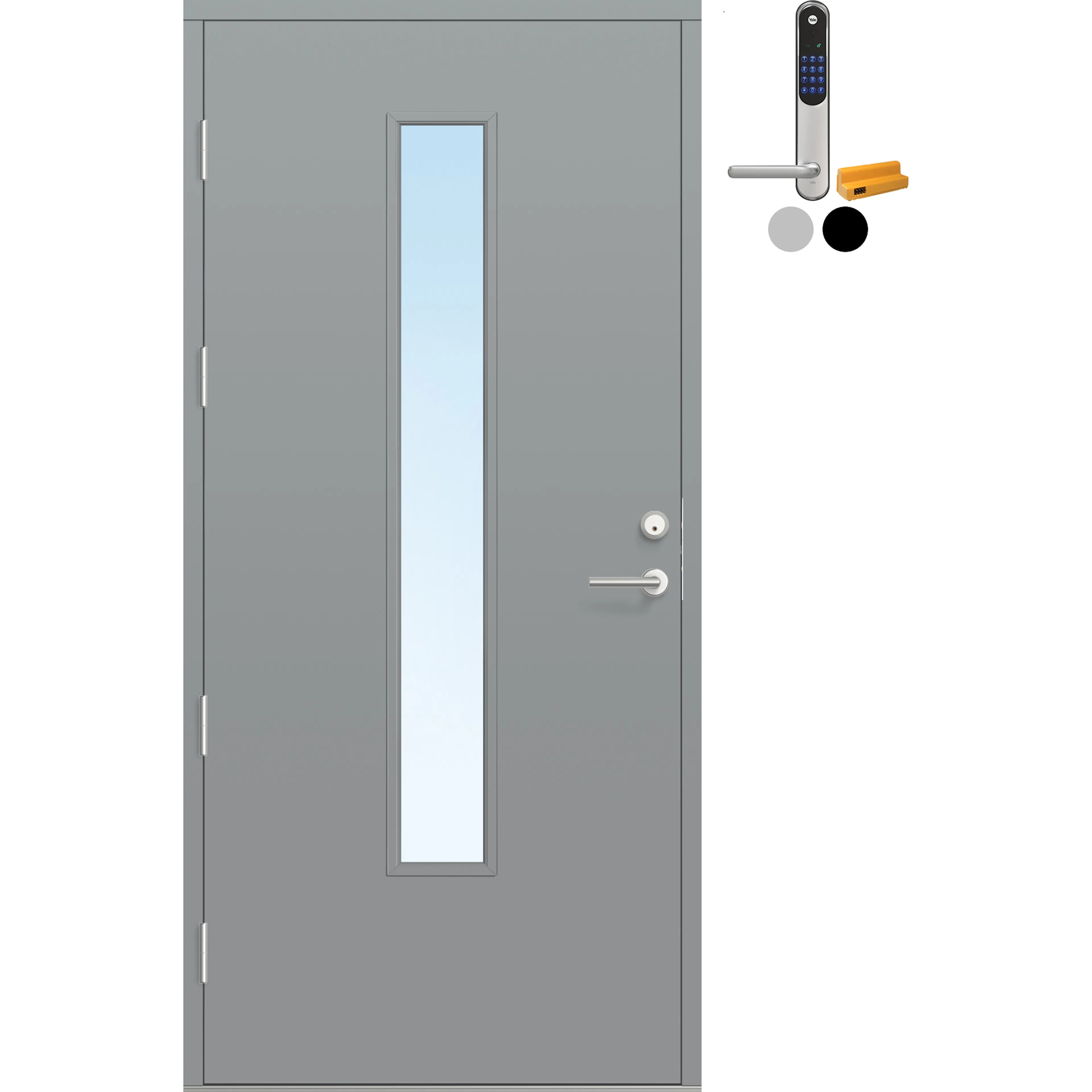 NCS S-3502-B, Lys Grå