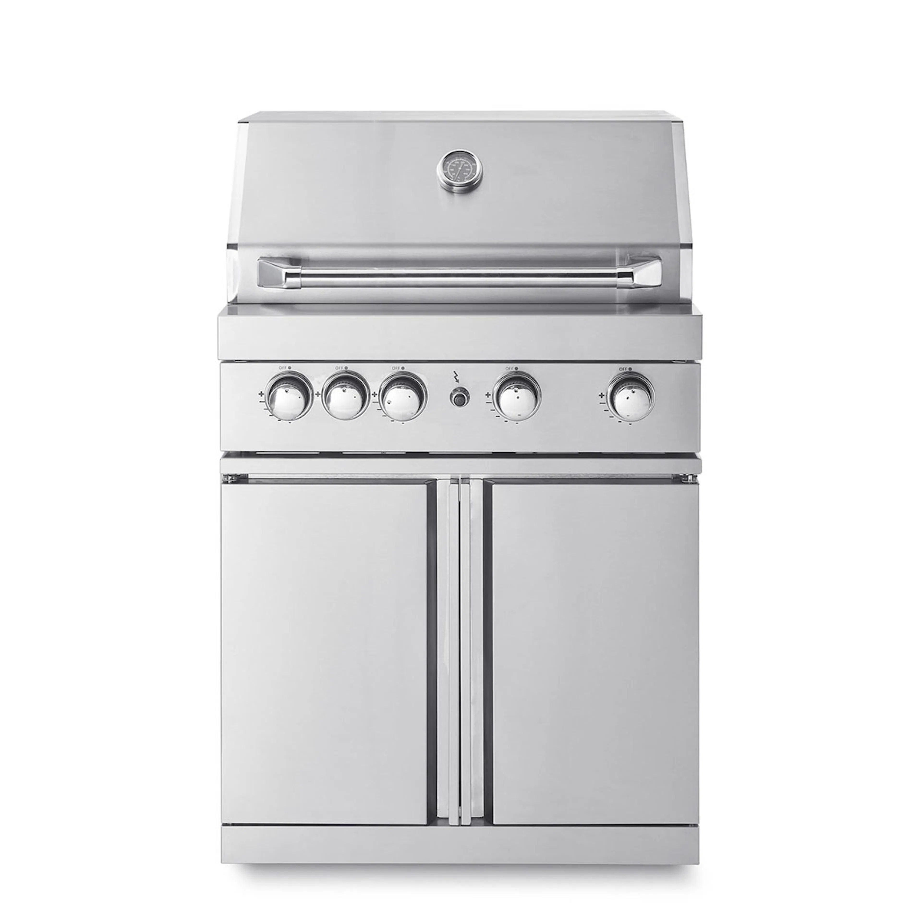 Frittstående Gassgrill Myoutdoorkitchen Stainless Collection med 4 Brennere og Infravarme