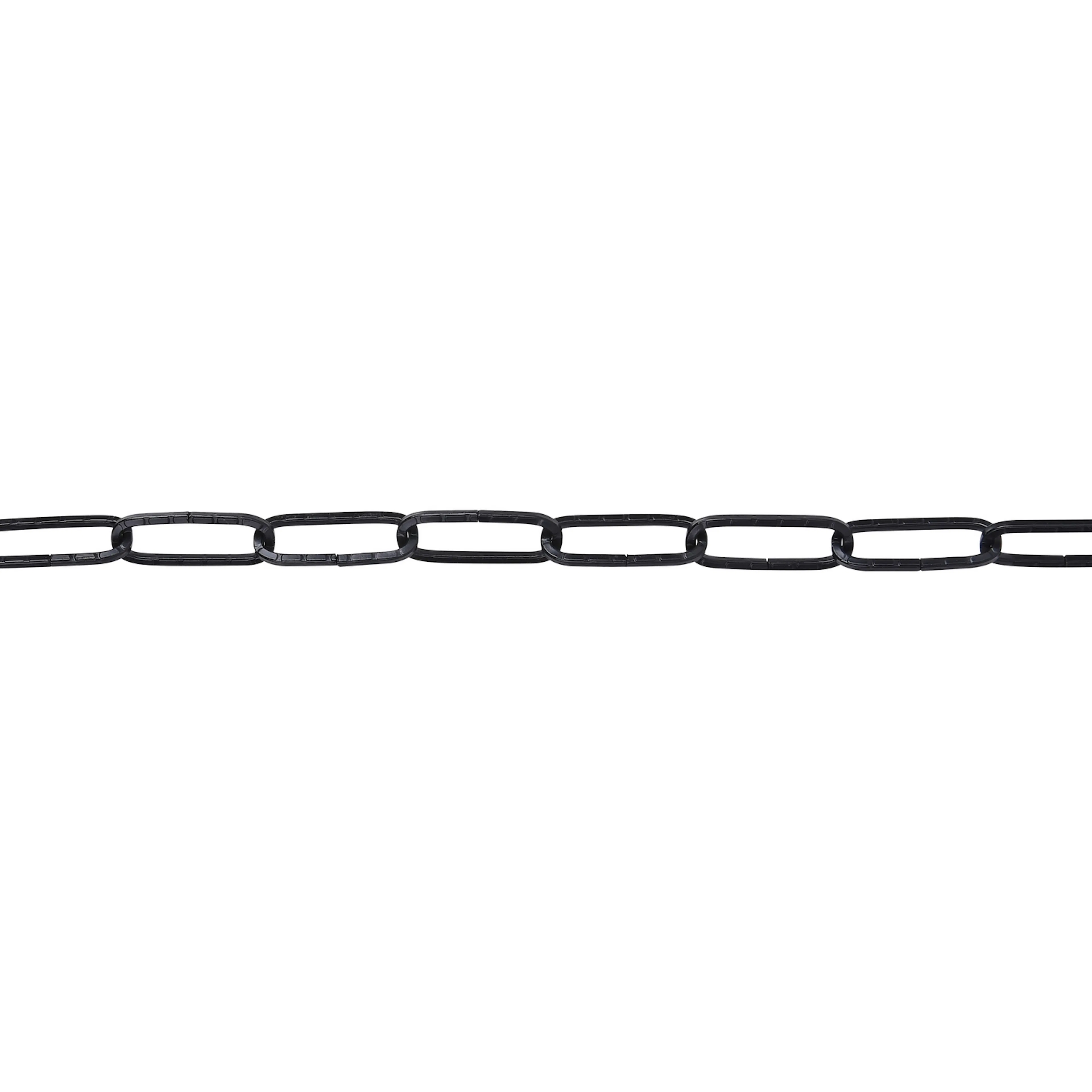 Pyntekjede plast - 2 meter Sort, Lengde: 2 m