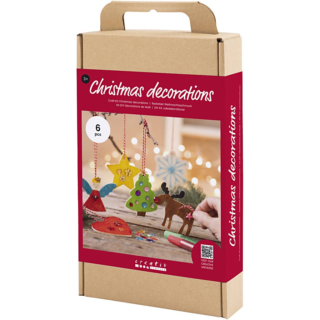 Juledekorasjoner Creativ Company DIY Kit Fargelegging