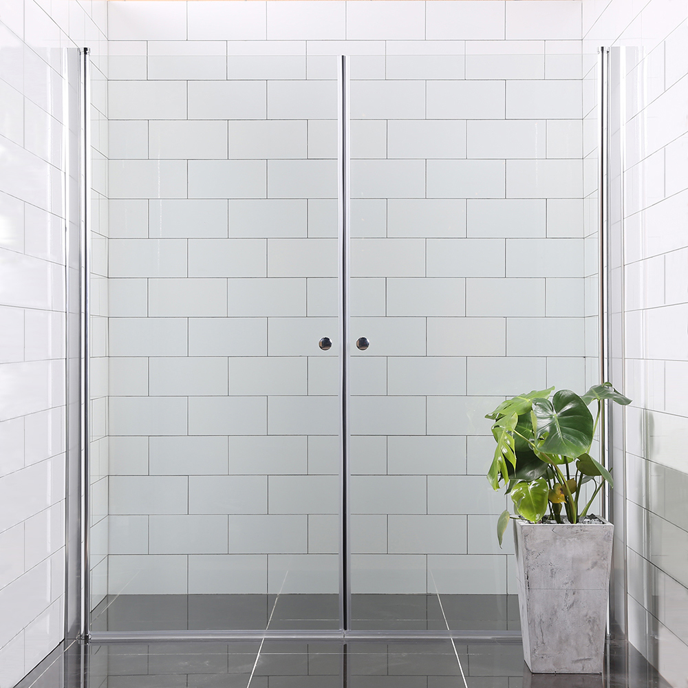 Dusjdør Bathlife Allsidig Rett Dør + Rett Dør Nisje