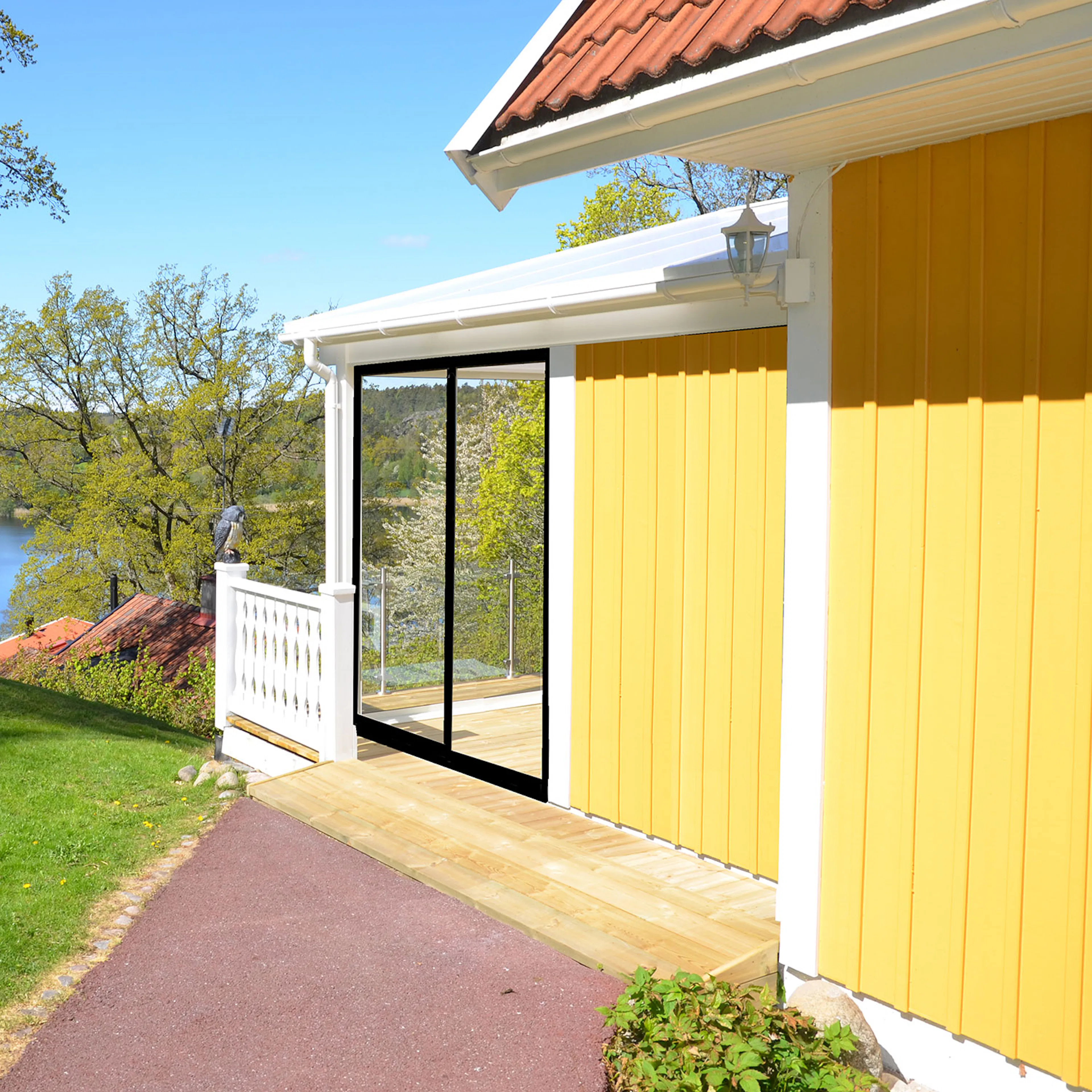 Skyvedører Landskap Stadig Forlenget Sommer 2-delt