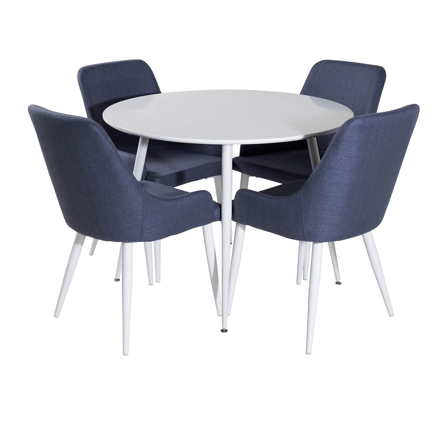 Spisegruppe Venture Home Plake med 4 Plake Stoler Rundt