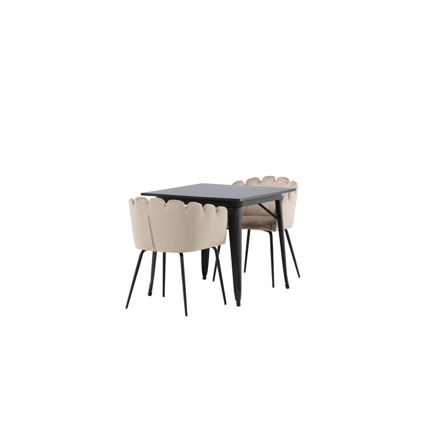 Spisegruppe Venture Home Tempe med 2 Limhamn Stoler