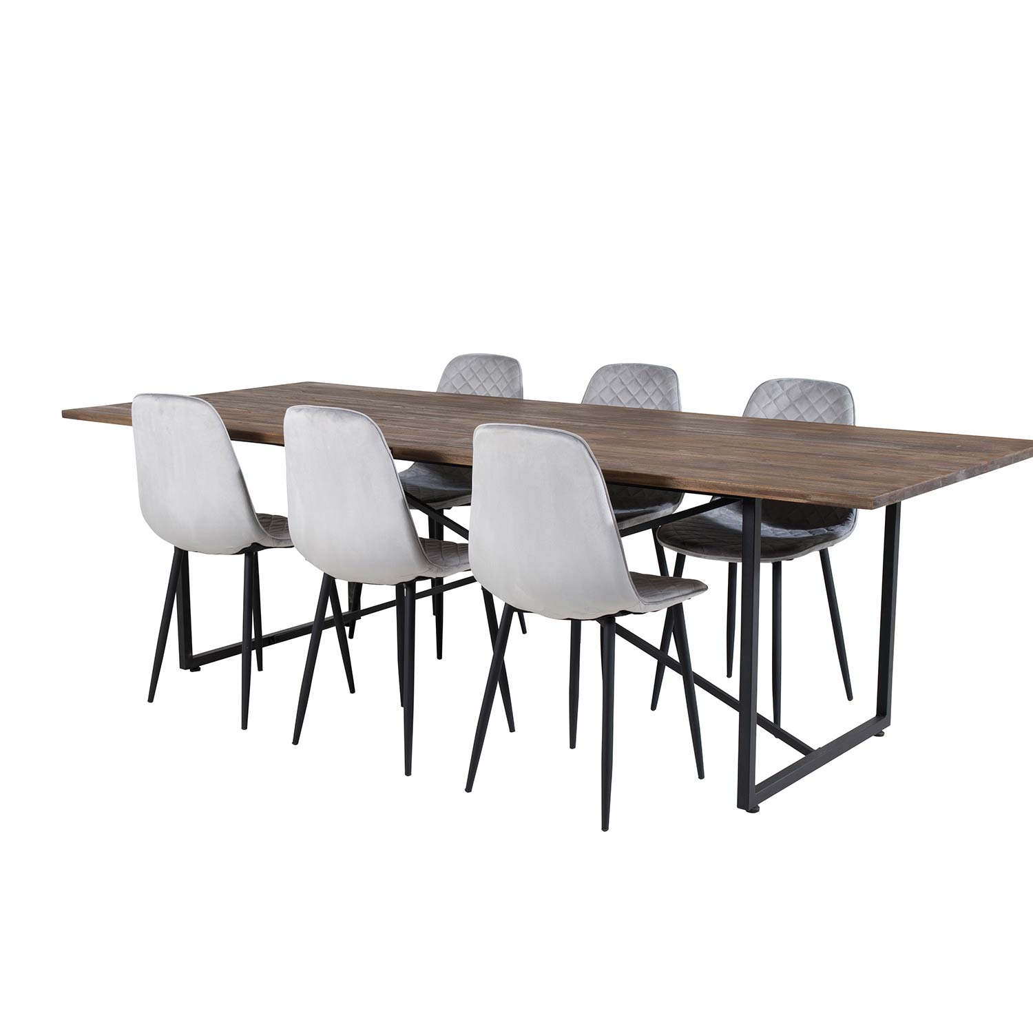 Spisegruppe Venture Home Peo med 6 Phoi Stoler