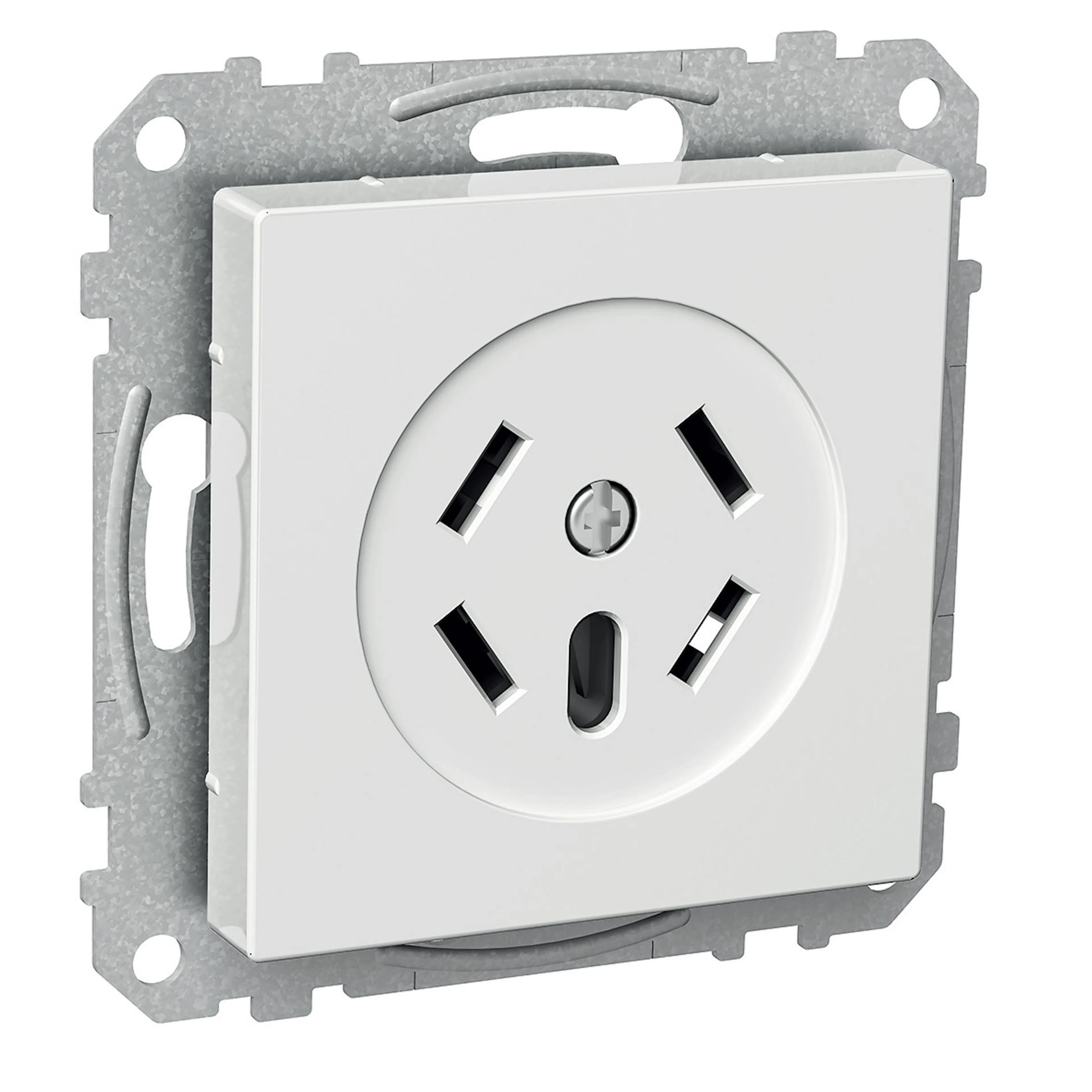Rikstelefonuttak Schneider Electric Exxact