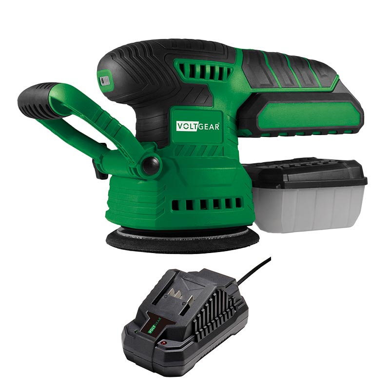Eksentersliper Voltgear 20V Med Batteri 2Ah og Lader