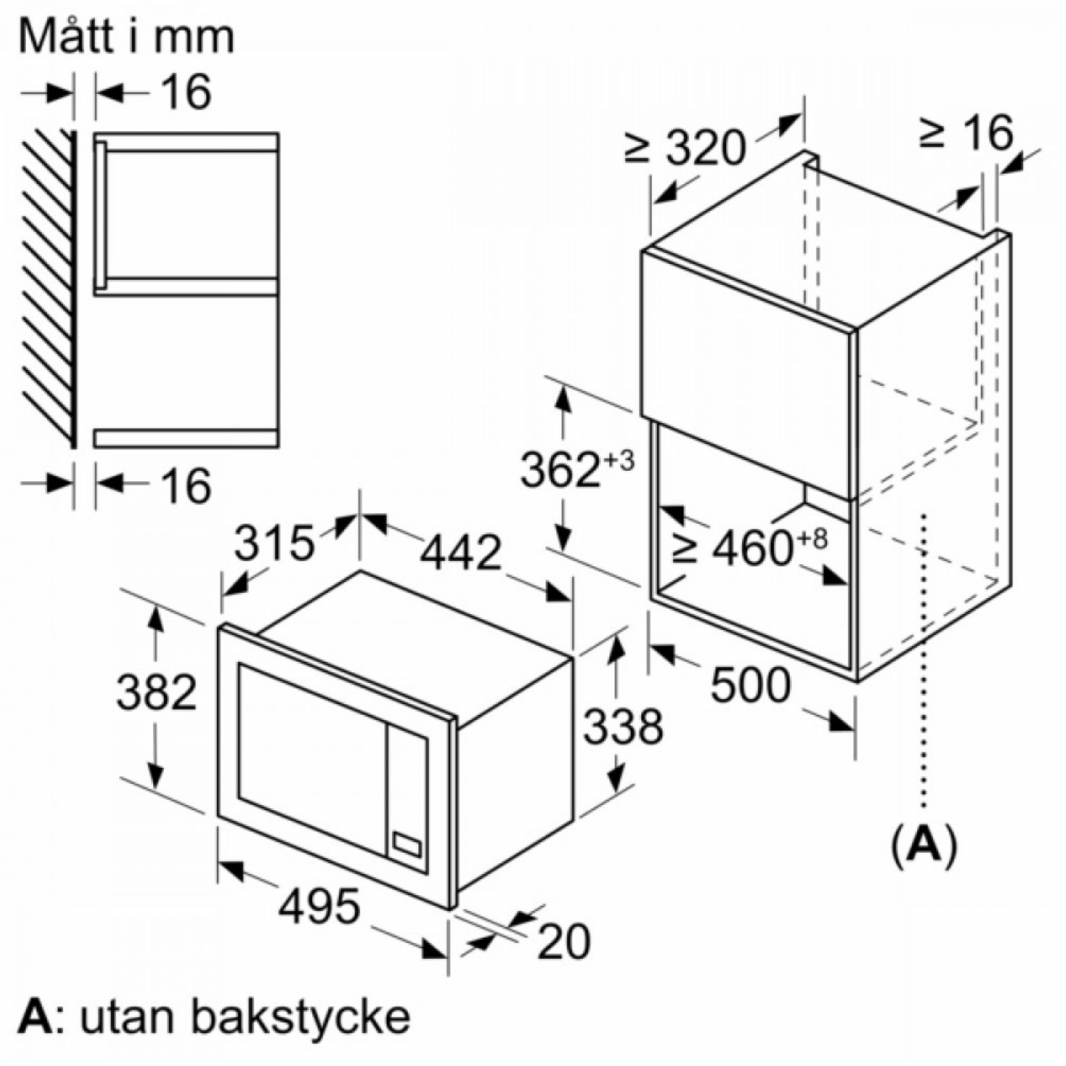 Mikrobølgeovn Siemens BF523LMB3 iQ300
