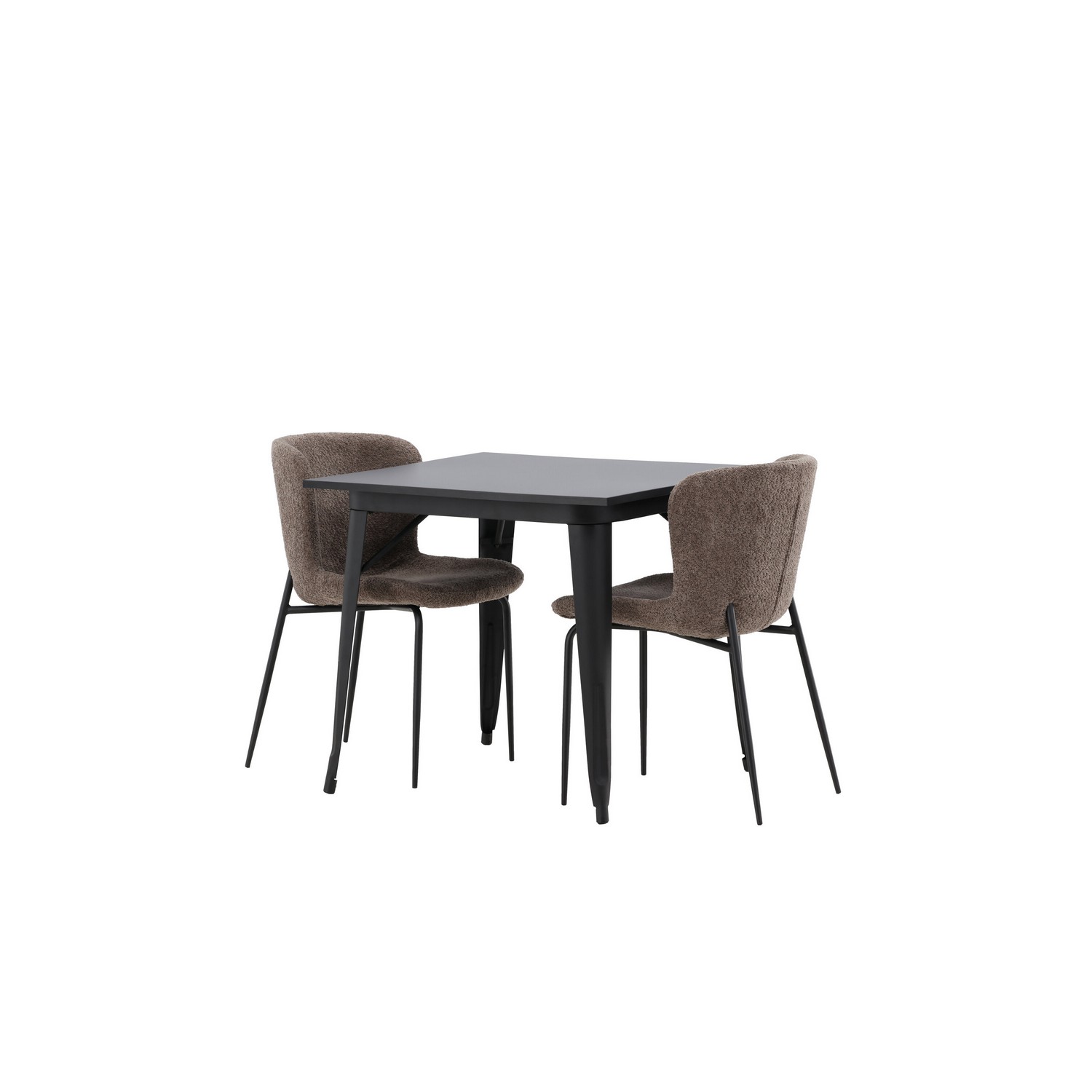 Spisegruppe Venture Home Tempe med 2 Modesto Stoler