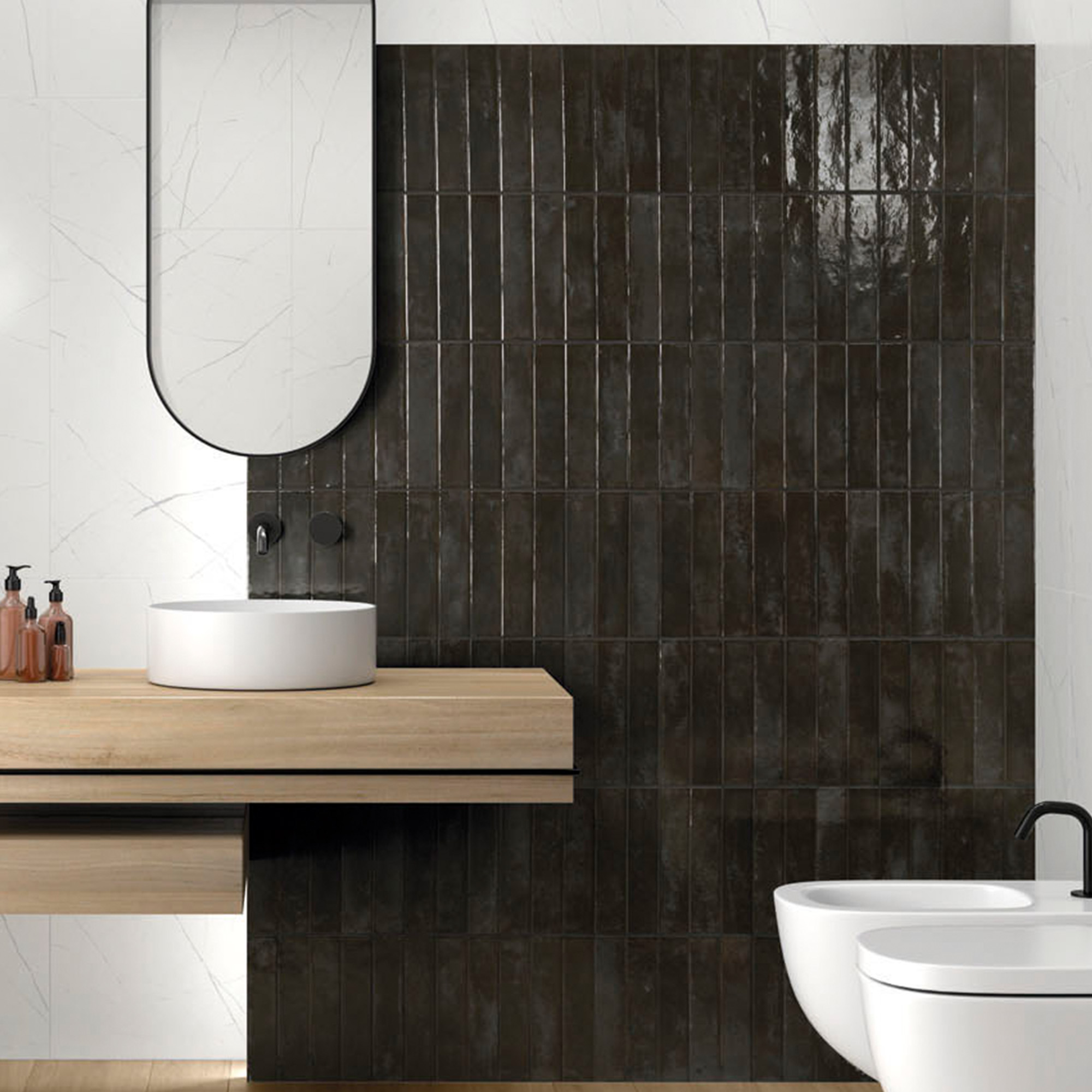 Flis Arredo Raku Black Lava 6x27 cm