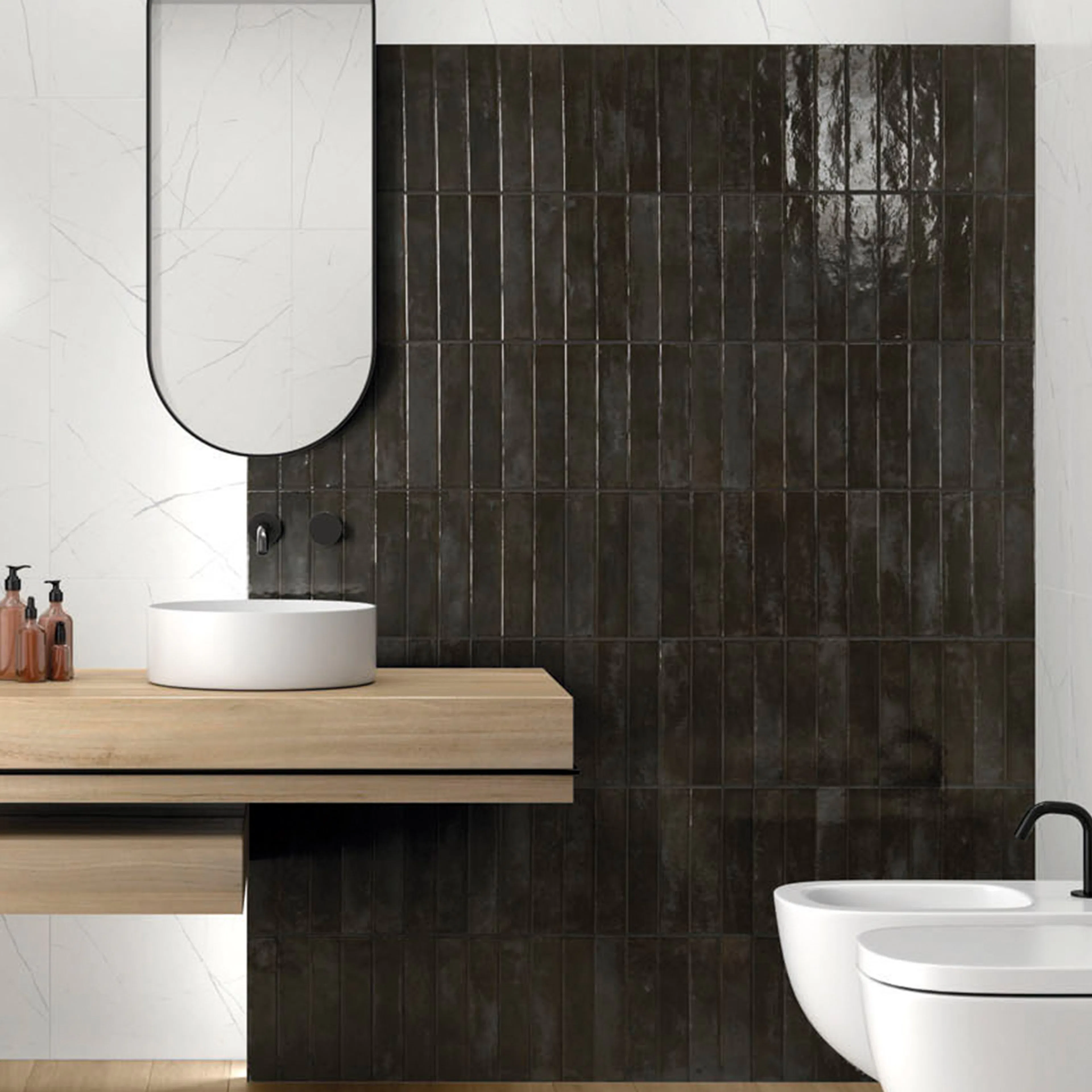 Flis Arredo Raku Black Lava 6x27 cm