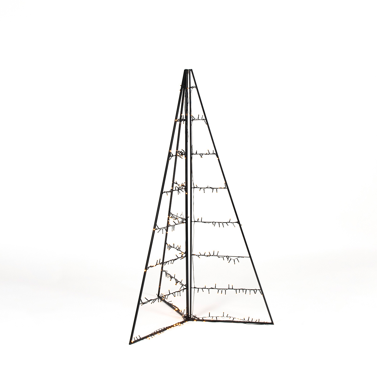 Metalldekorasjon Gnosjö Konstsmide Pyramid LED