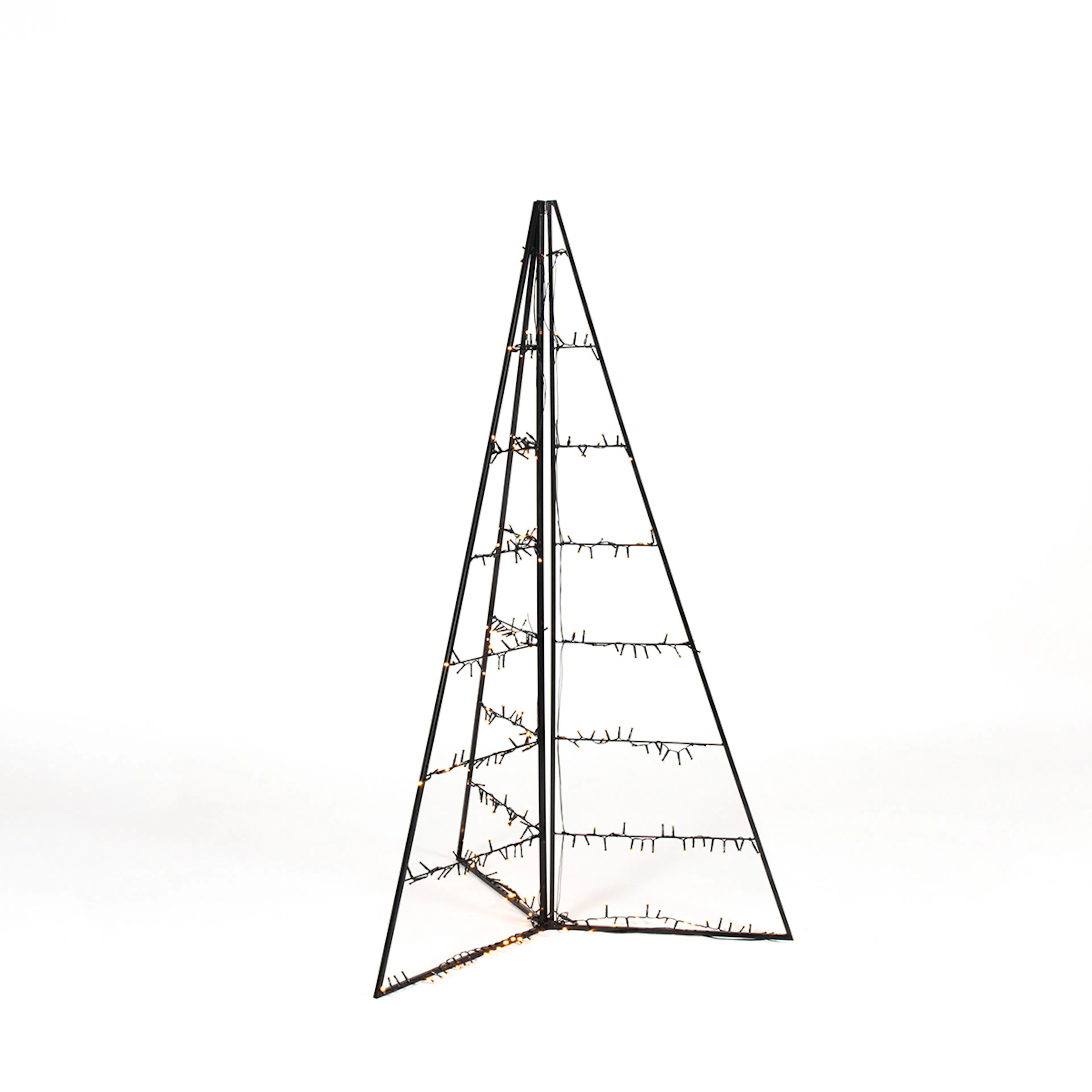 Metalldekorasjon Gnosjö Konstsmide Pyramid LED