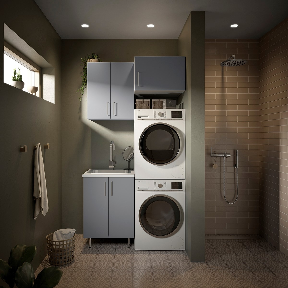 Vaskerom Miljø FOSSBAD 120 cm B