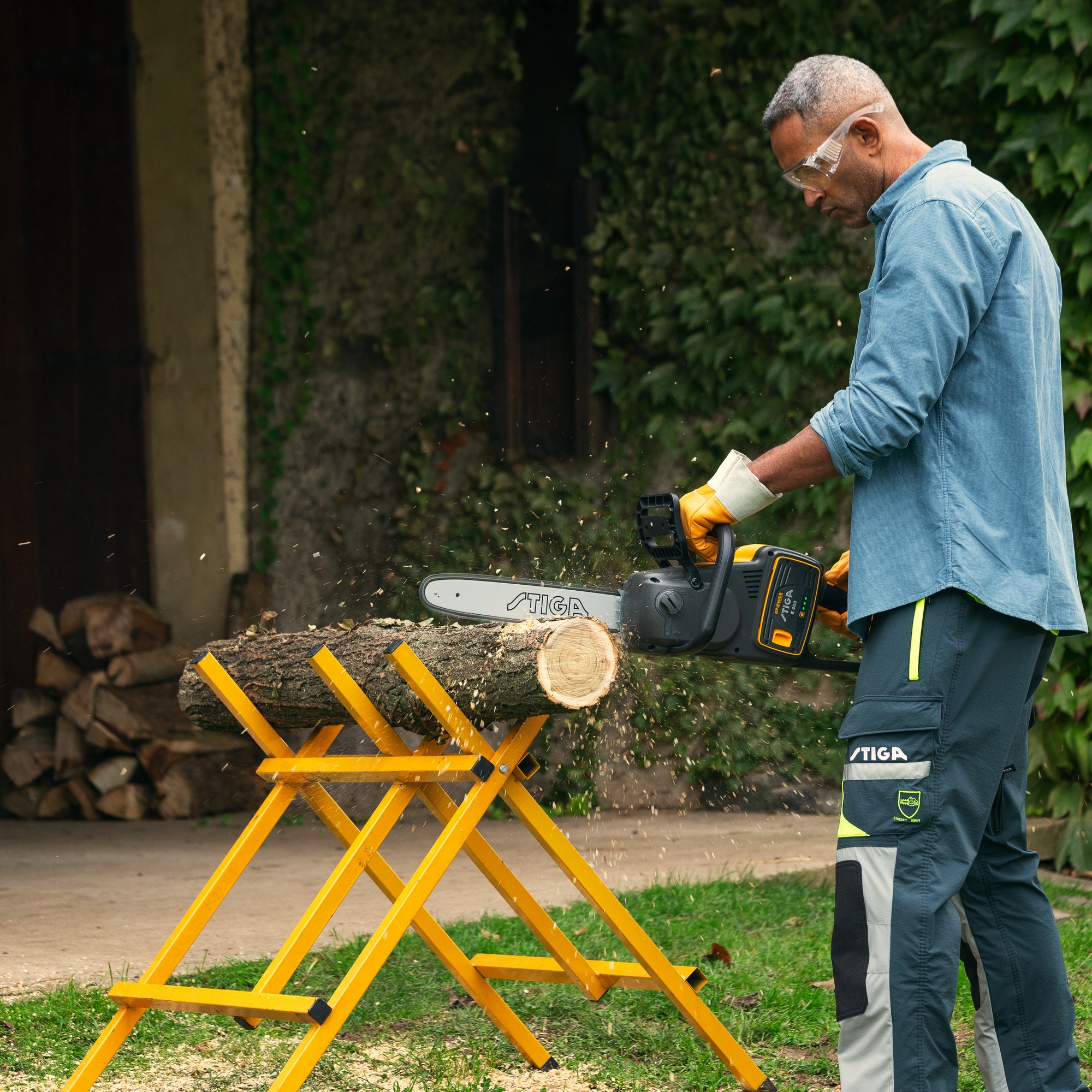 Motorsag Stiga CS 700 E uten Batteri og Lader