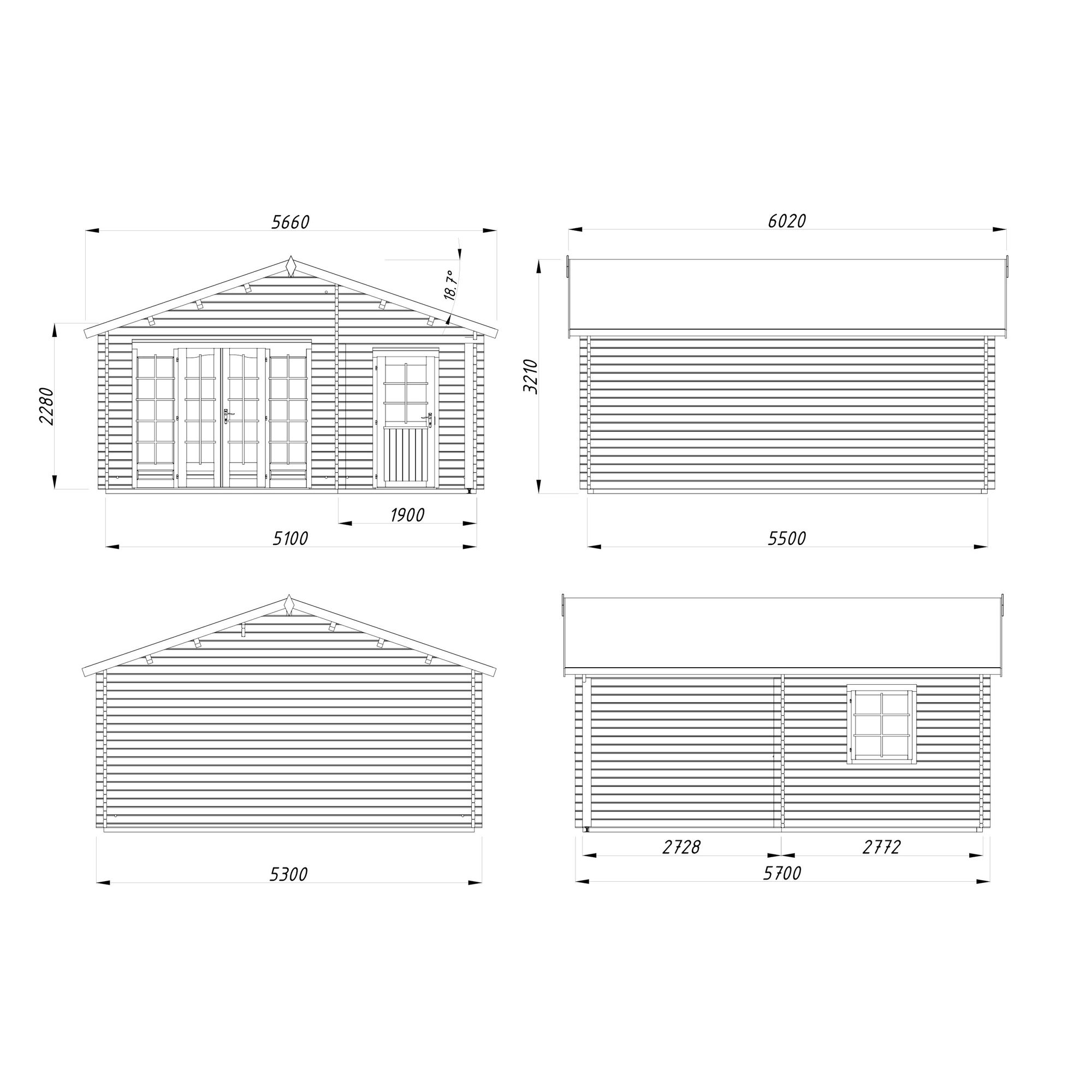 Anneks Palmako Irene 28,1 m2