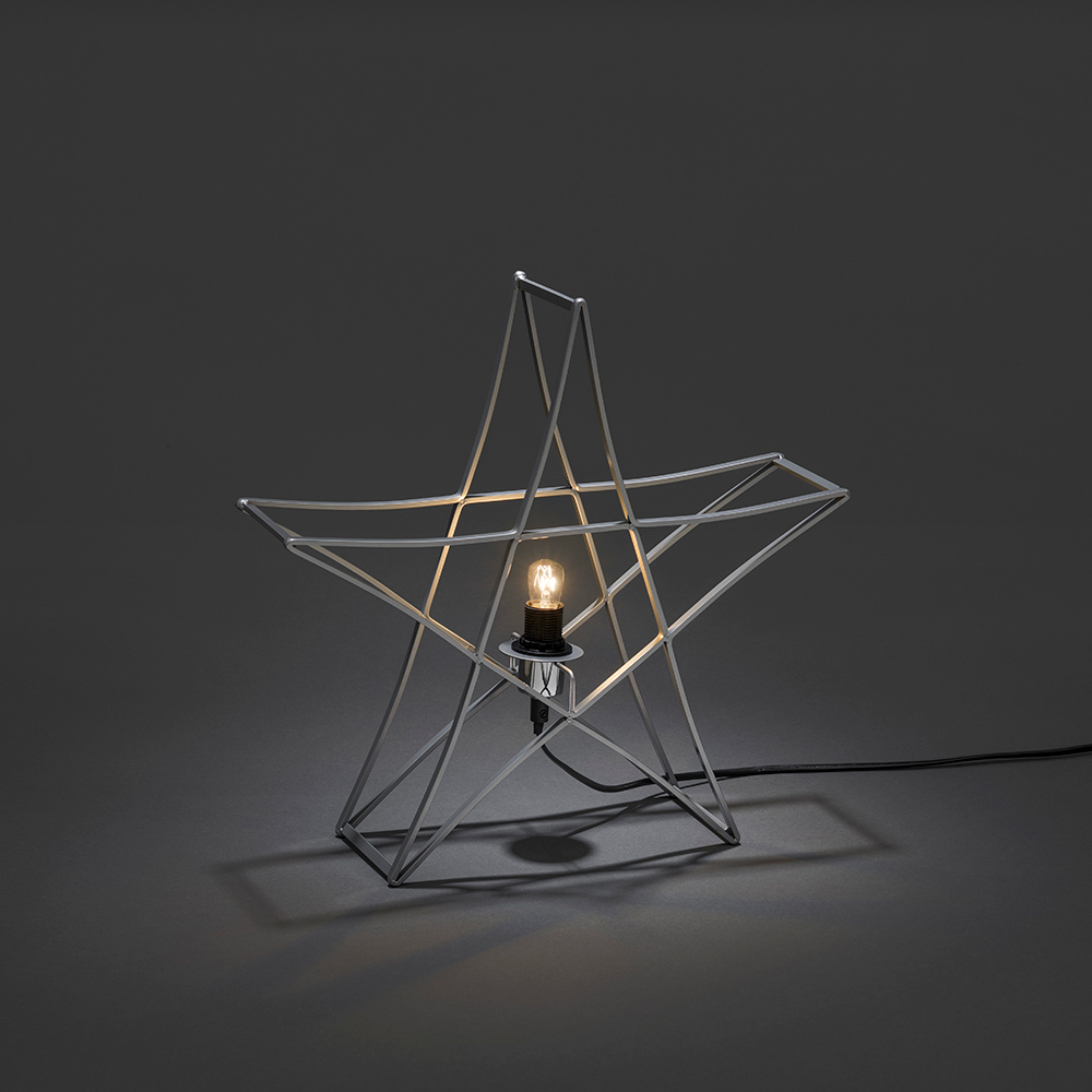 Adventsstjerne Gnosjö Konstsmide Stående 40 cm Metall