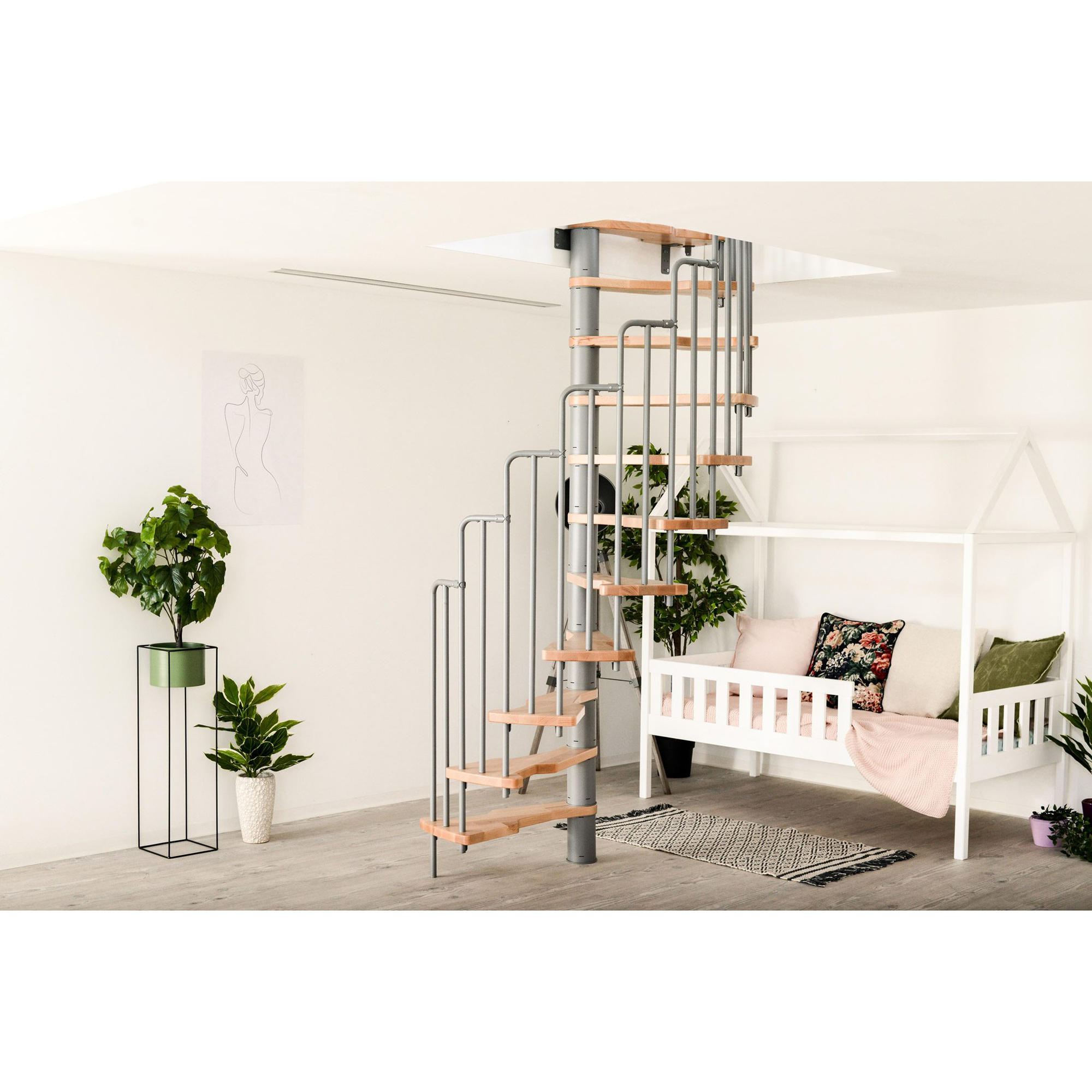 Plassbesparende Trapp Byggera Smart
