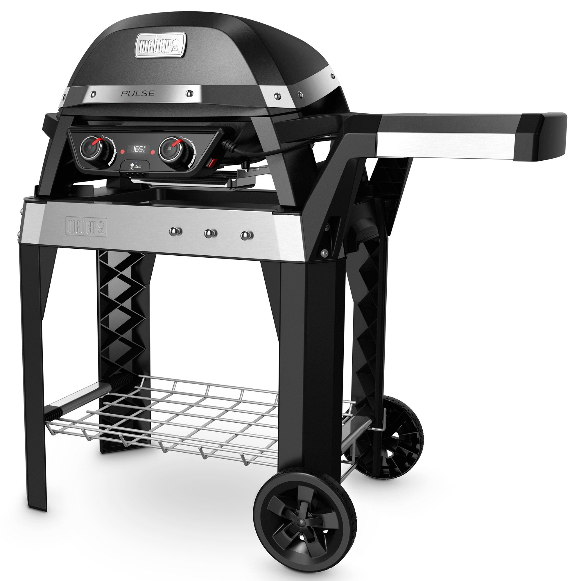 Elektrisk Grill Weber Pulse 2000 med Vogn