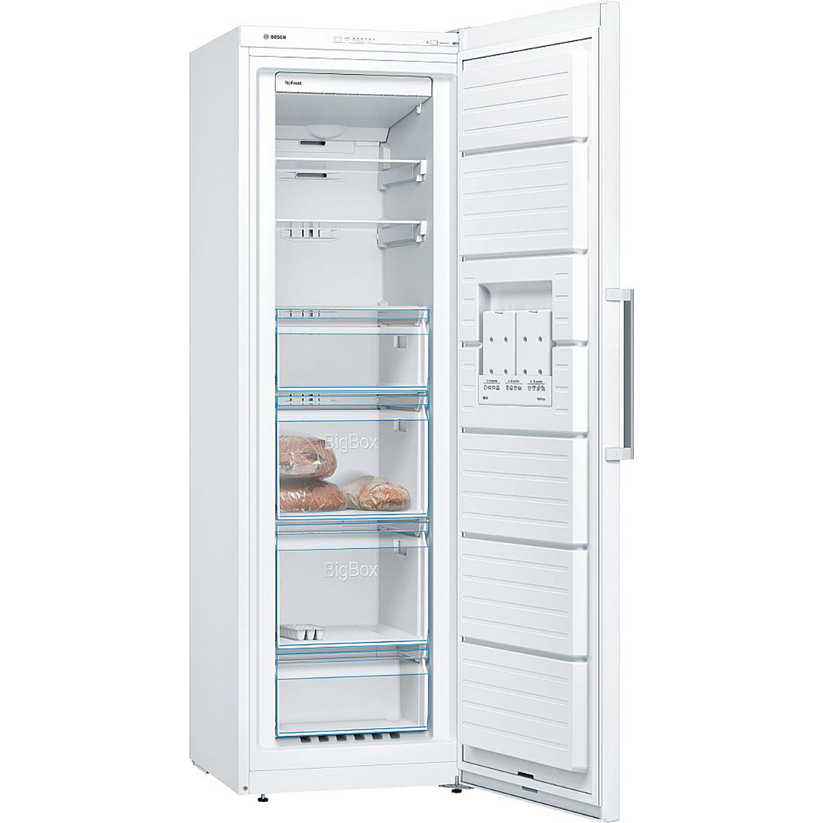 Frittstående Fryser Bosch GSN36CWEP Serie 4 Hvit