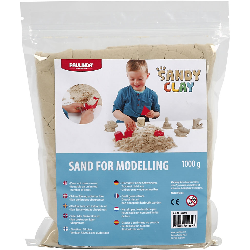 Lekesand Creativ Company Sandy Clay 1 Kg