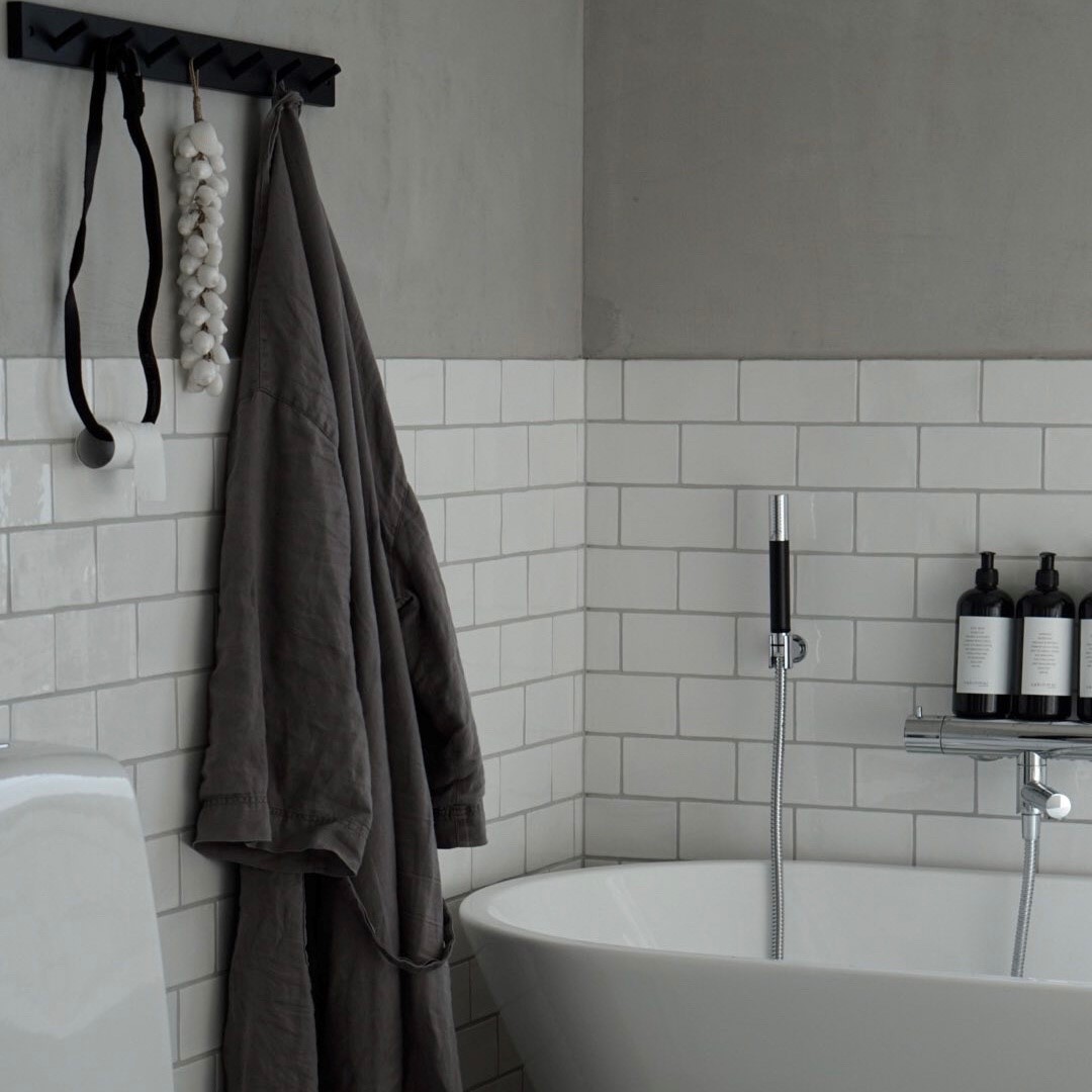 Flis Natucer Ceramica Natural Cotswold Bianco Hvit 8x15 cm