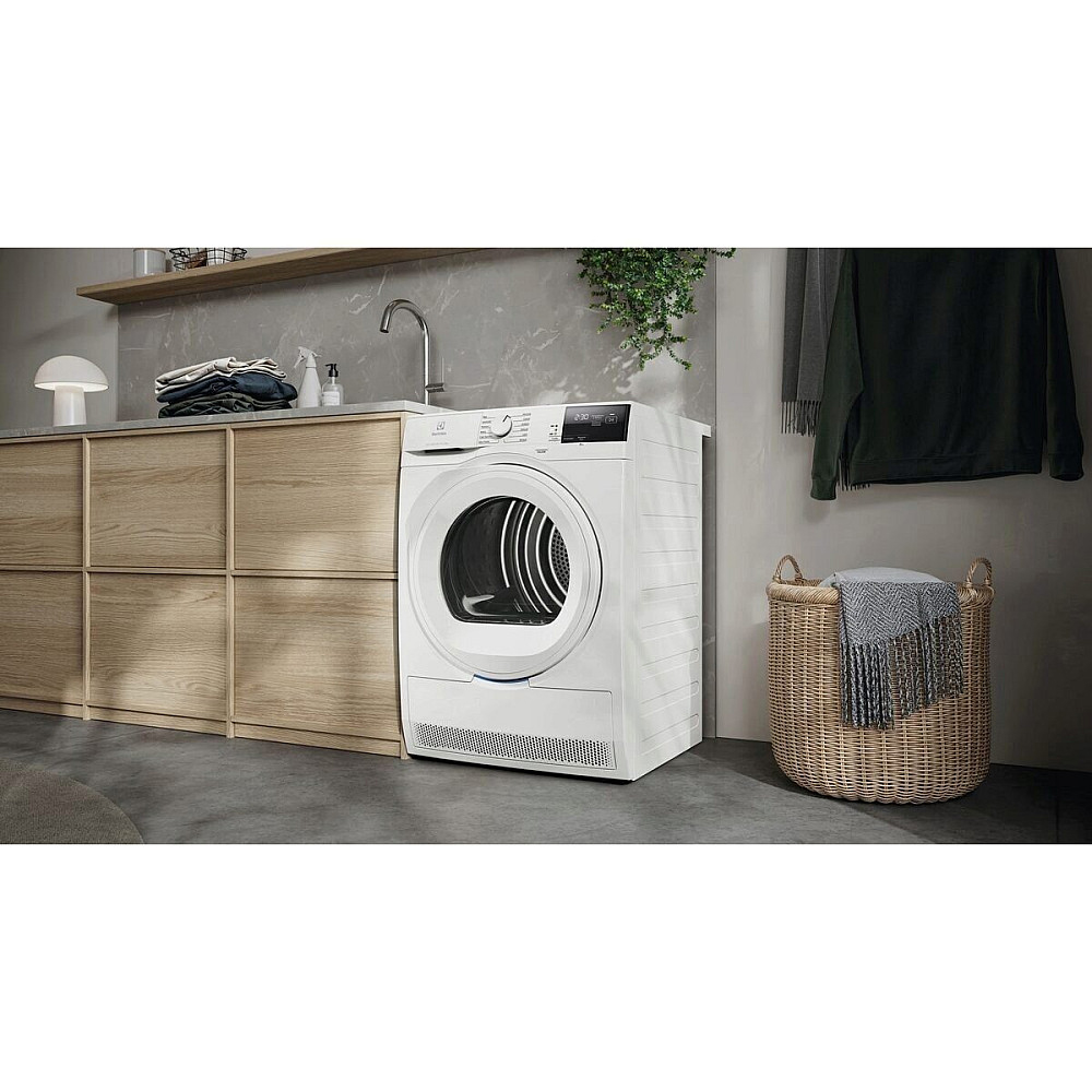 Varmepumpetrommel Electrolux EDI621O85O med GentleCare og SensiCare Teknologi