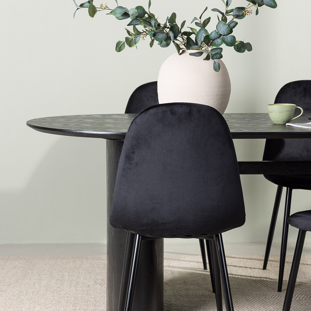 Spisegruppe Venture Home Isolde med 4 stk Polar Stoler