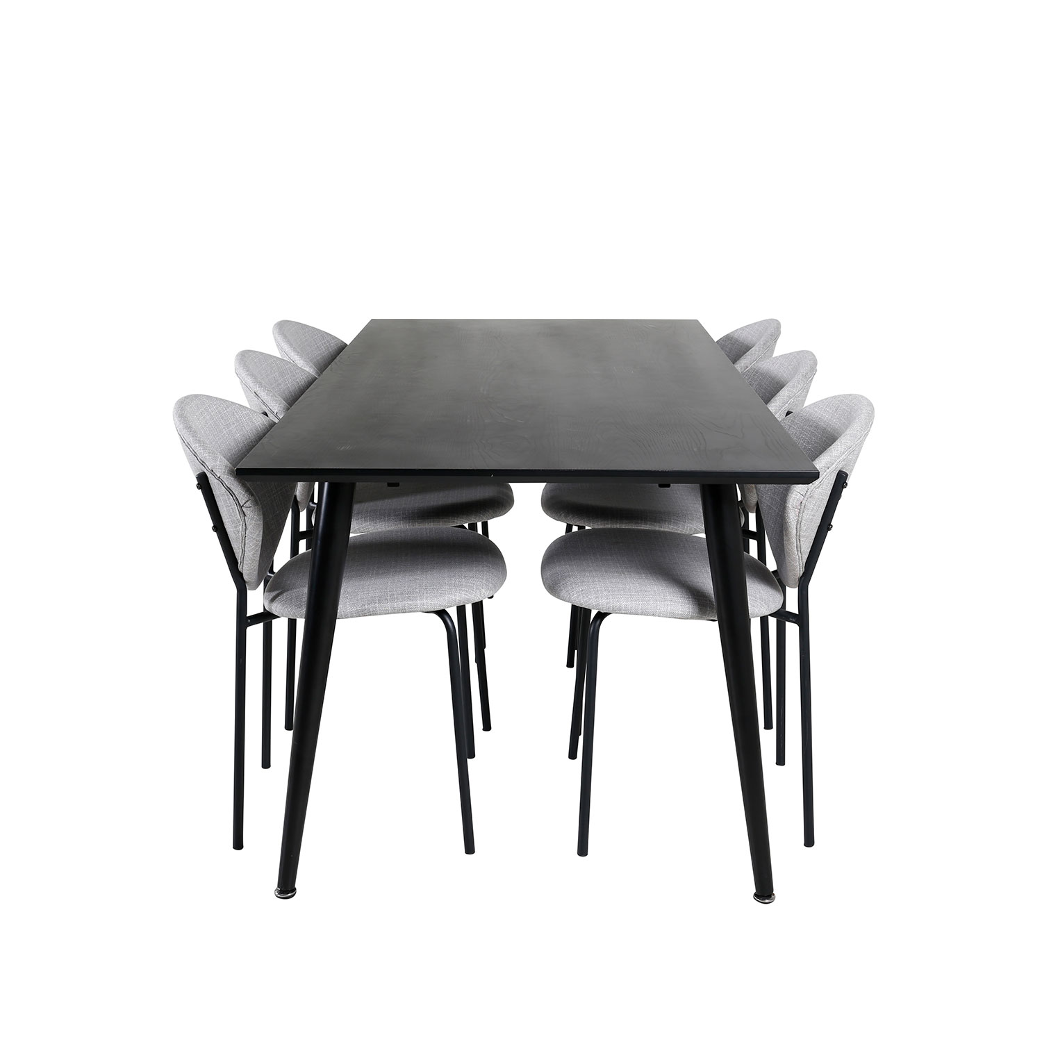 Spisegruppe Venture Home Dipp med 6 Vault Stoler