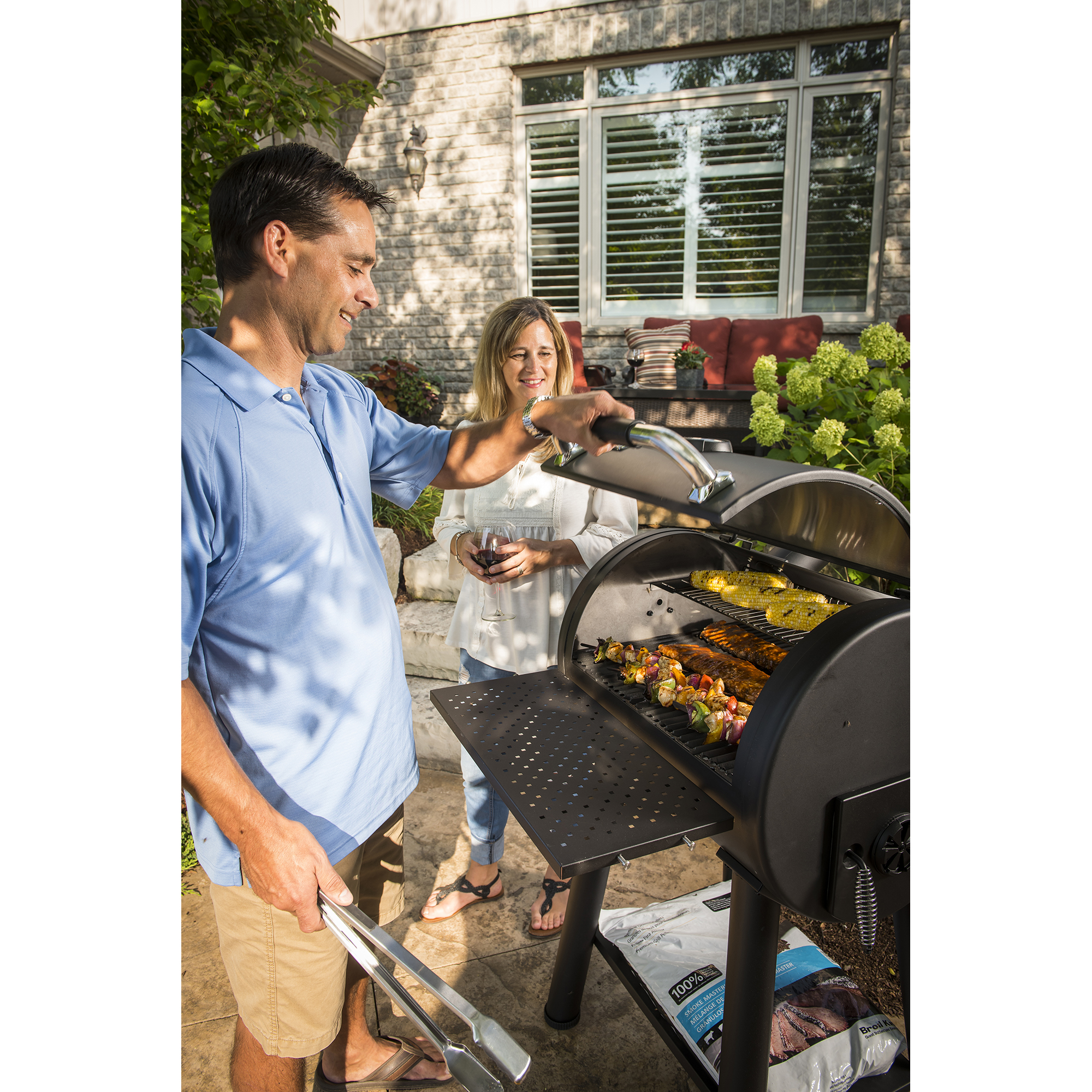 Offsetgrill-Røyk Broil King Offset Smoker 400