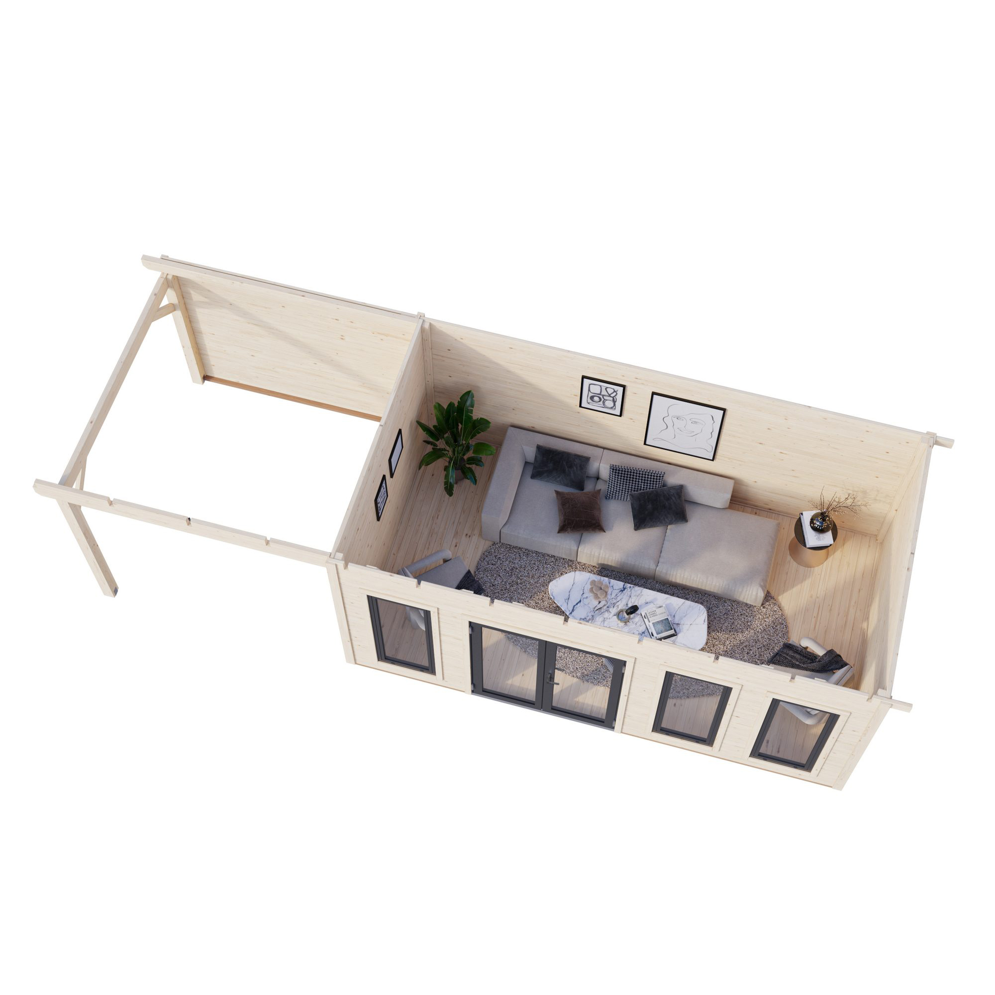 Hagestue Palmako Aurelia 24,2 m² (inv. 23,1 m²)