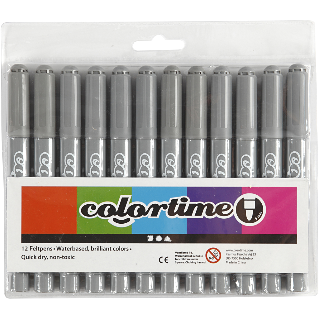 Tusjpenner Creativ Company Colortime Strek 5 mm 1 Pk