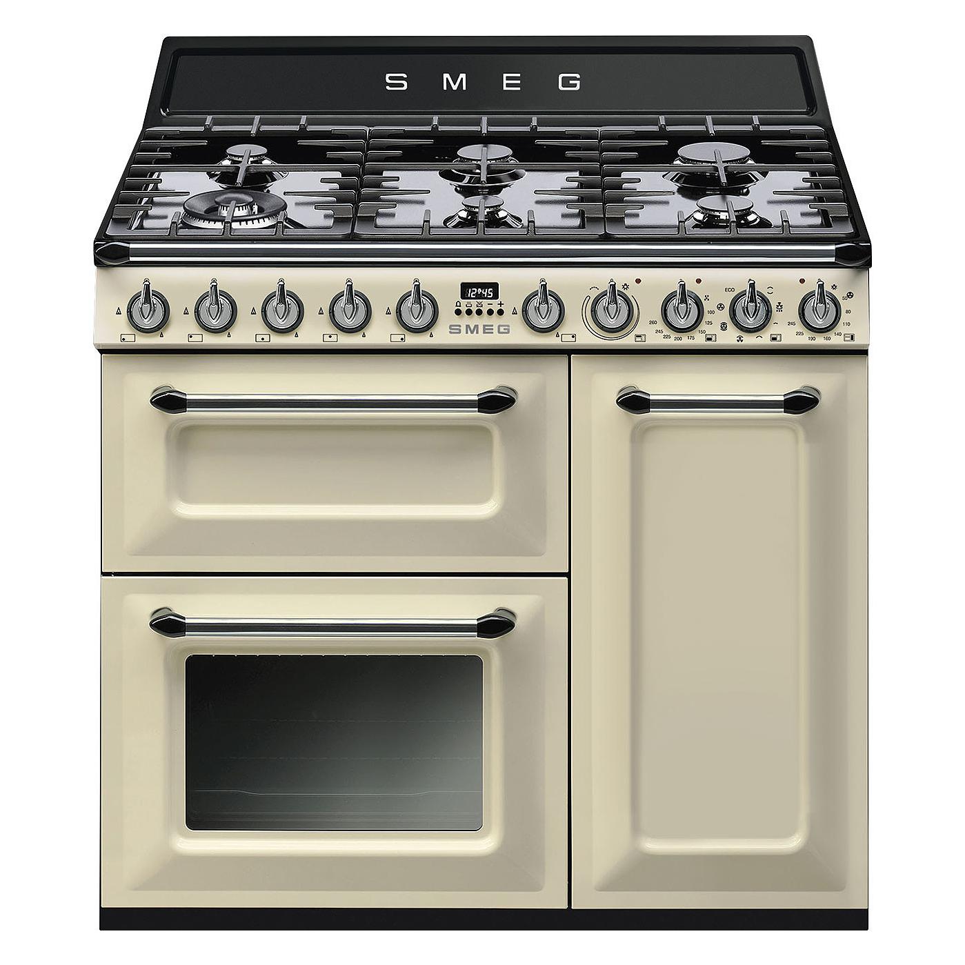 Smeg Gasspis Victoria TR93P Creme