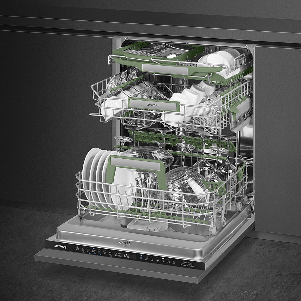 Integrert Oppvaskmaskin SMEG STL7324AQLLW