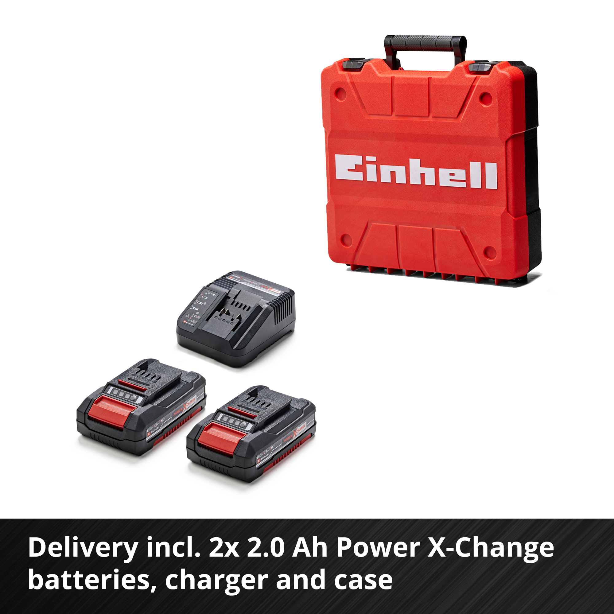 Slagbormaskin Einhell TE-CD 18V med Batteri, Lader & Veske