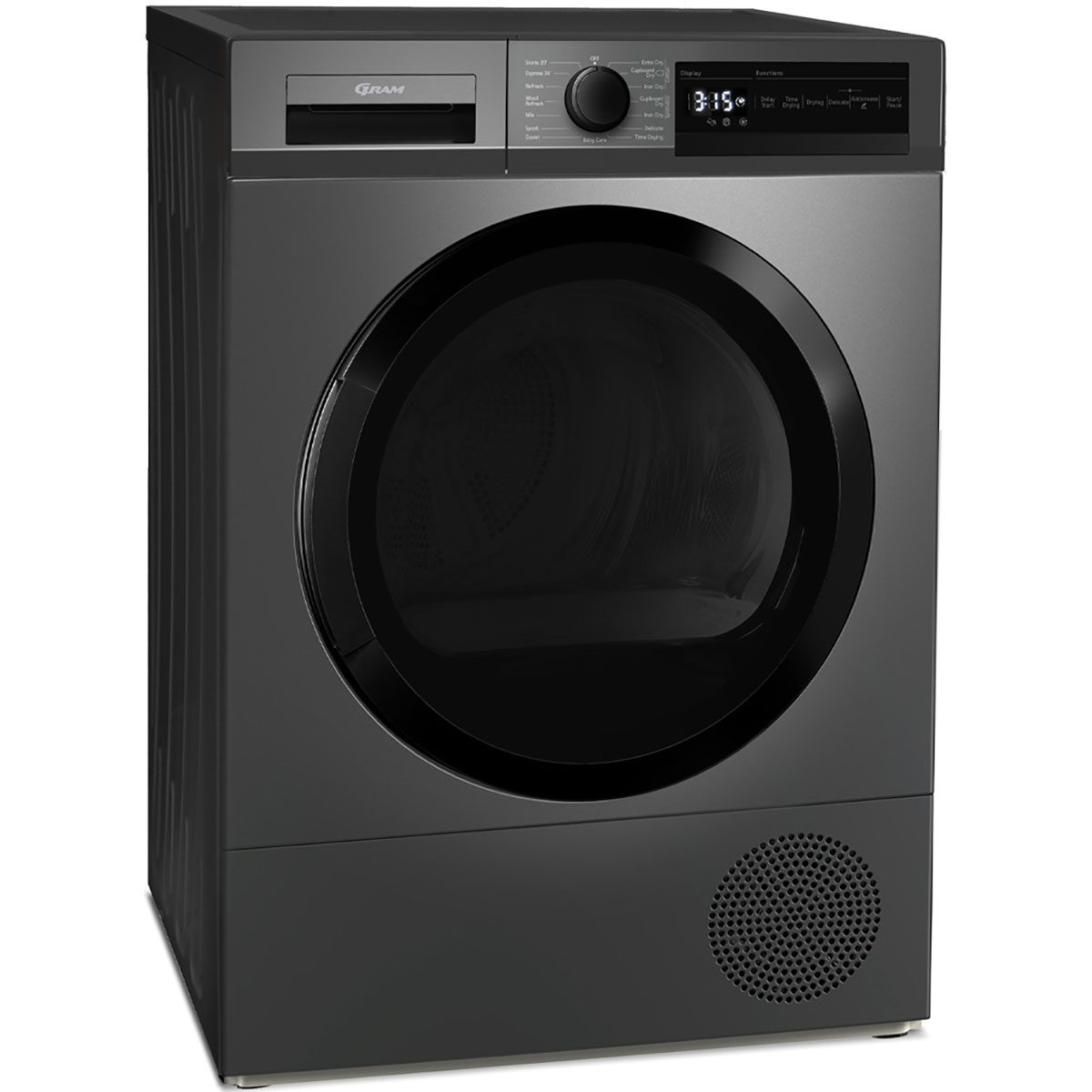 Varmepumpetørketrommel GRAM TLS 7853-92 BI