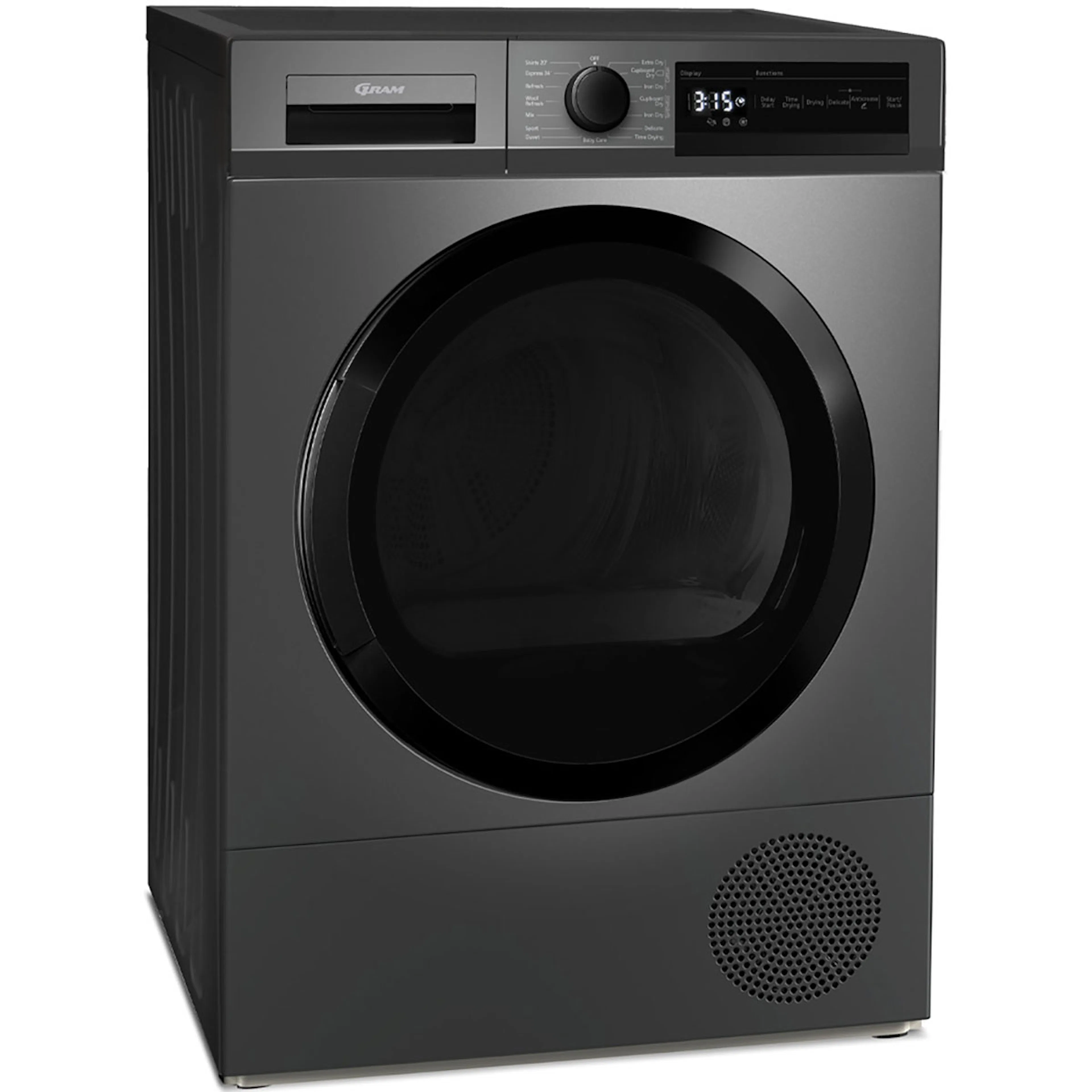 Varmepumpetørketrommel GRAM TLS 7853-92 BI