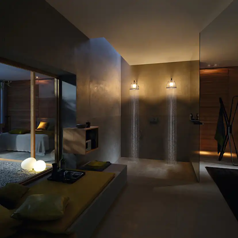 Hoveddusj Axor LampShower/Nendo