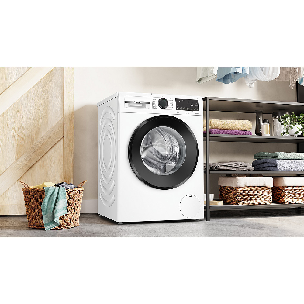 Frontmatet Vaskemaskin Bosch Serie 6 WGG256ZESN 10 kg Effektiv Flekkfjerning uten Forbehandling