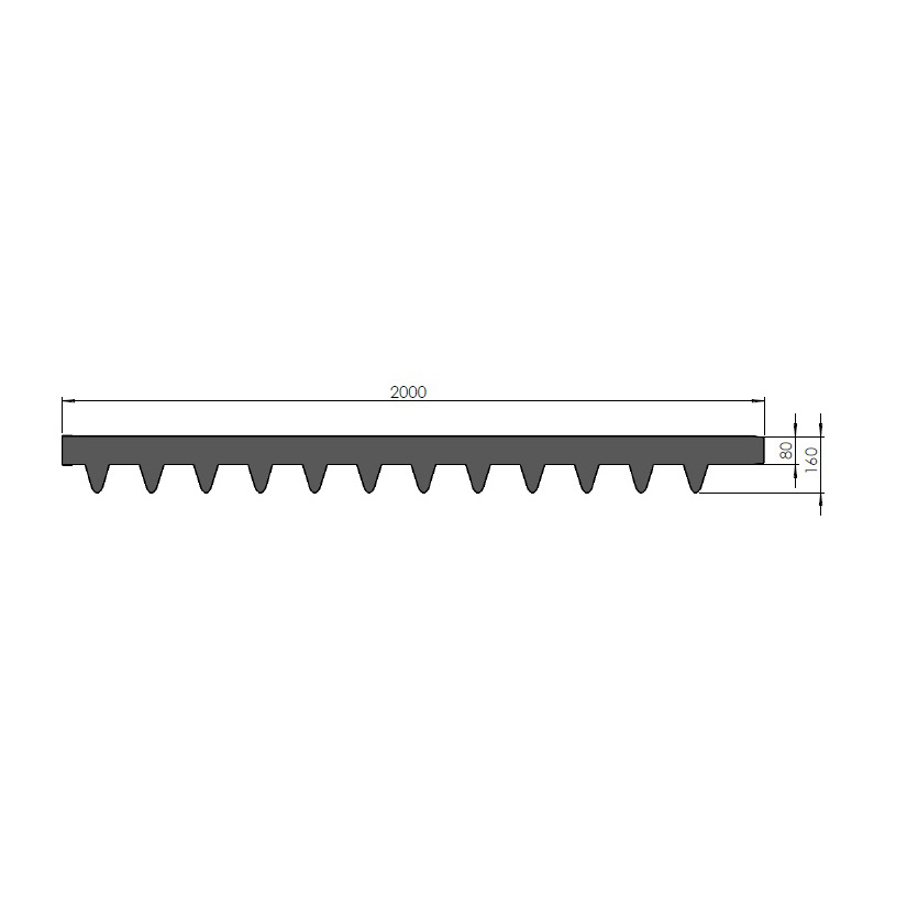 Rabattkant Skotte Garden 200 cm 4-pk
