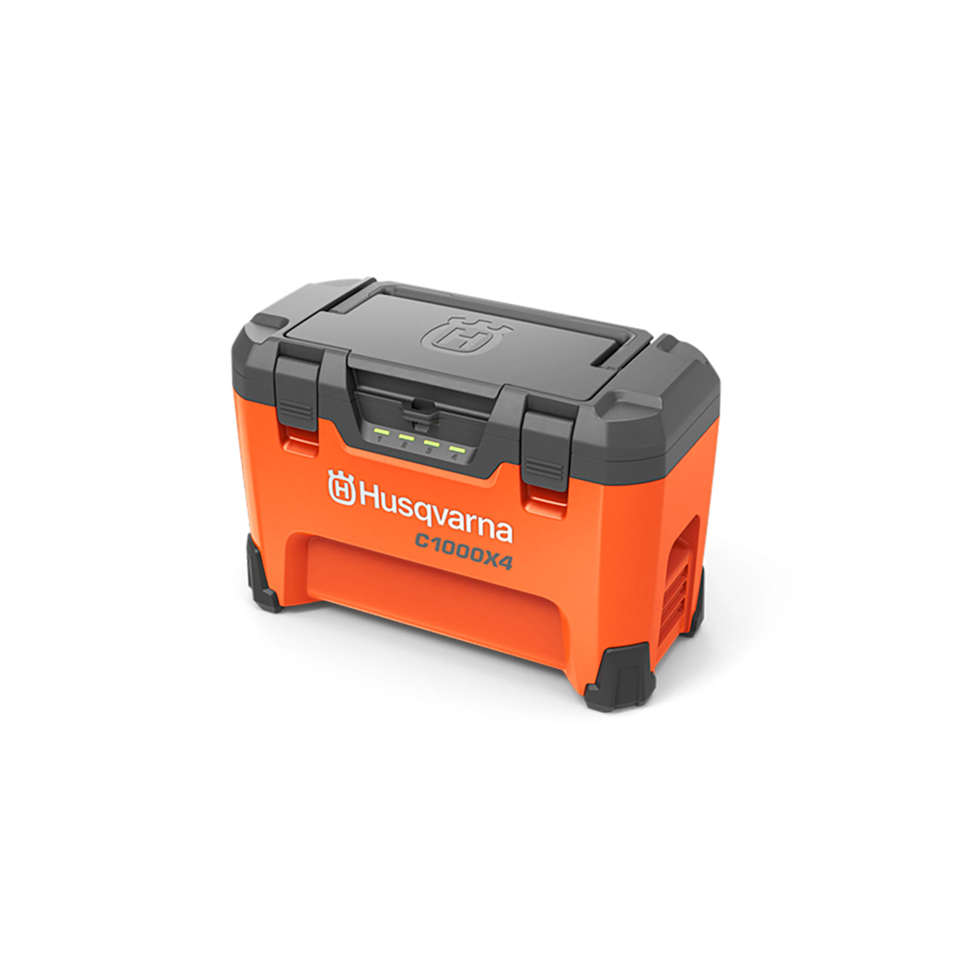Multilader Husqvarna C1000X4 1000W 4-fag