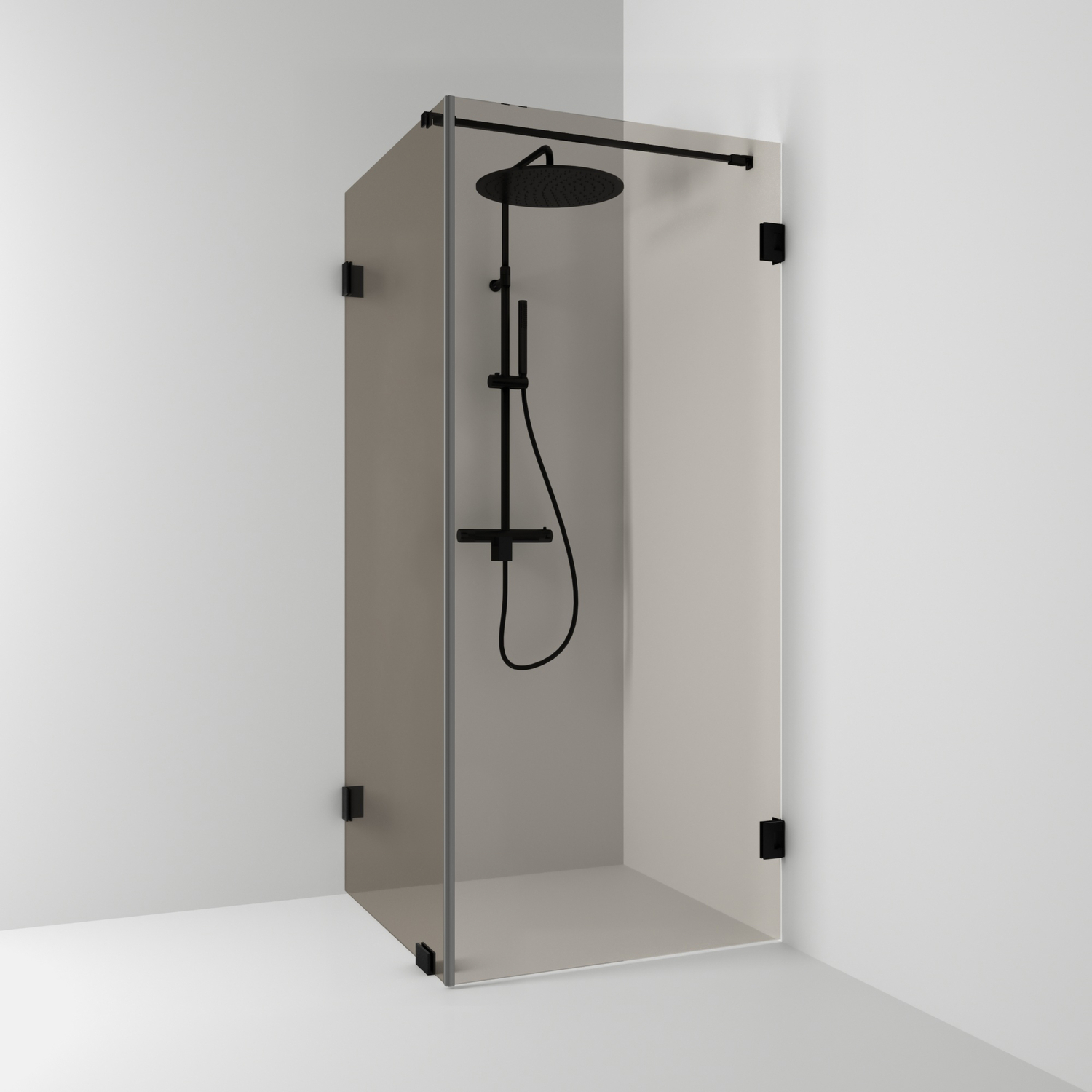 Duschhörn Svedbergs 180° Rak/Fast