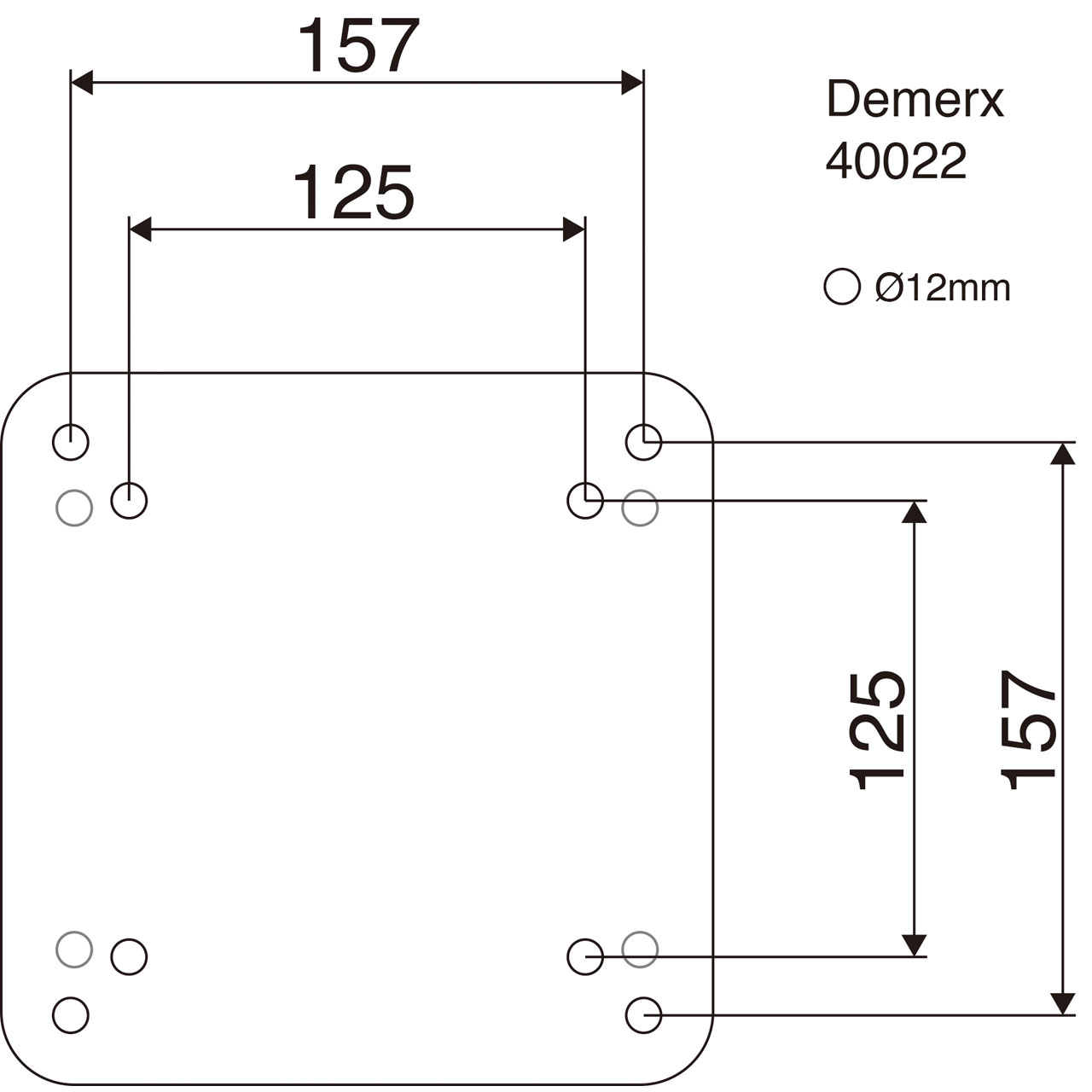 Jordspyd Demerx 40022 til Sunny Utedusj