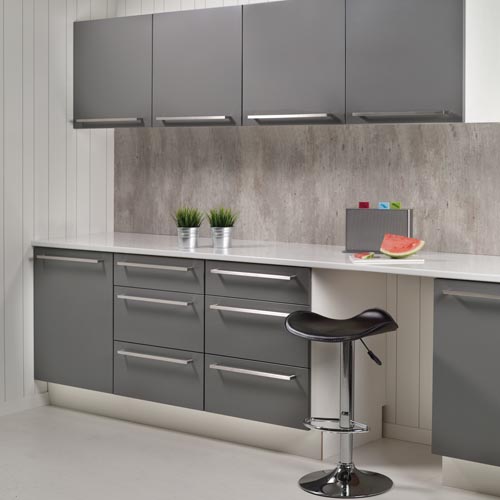 Kitchen Board Fibo 2204 K00 S Cracked Cement