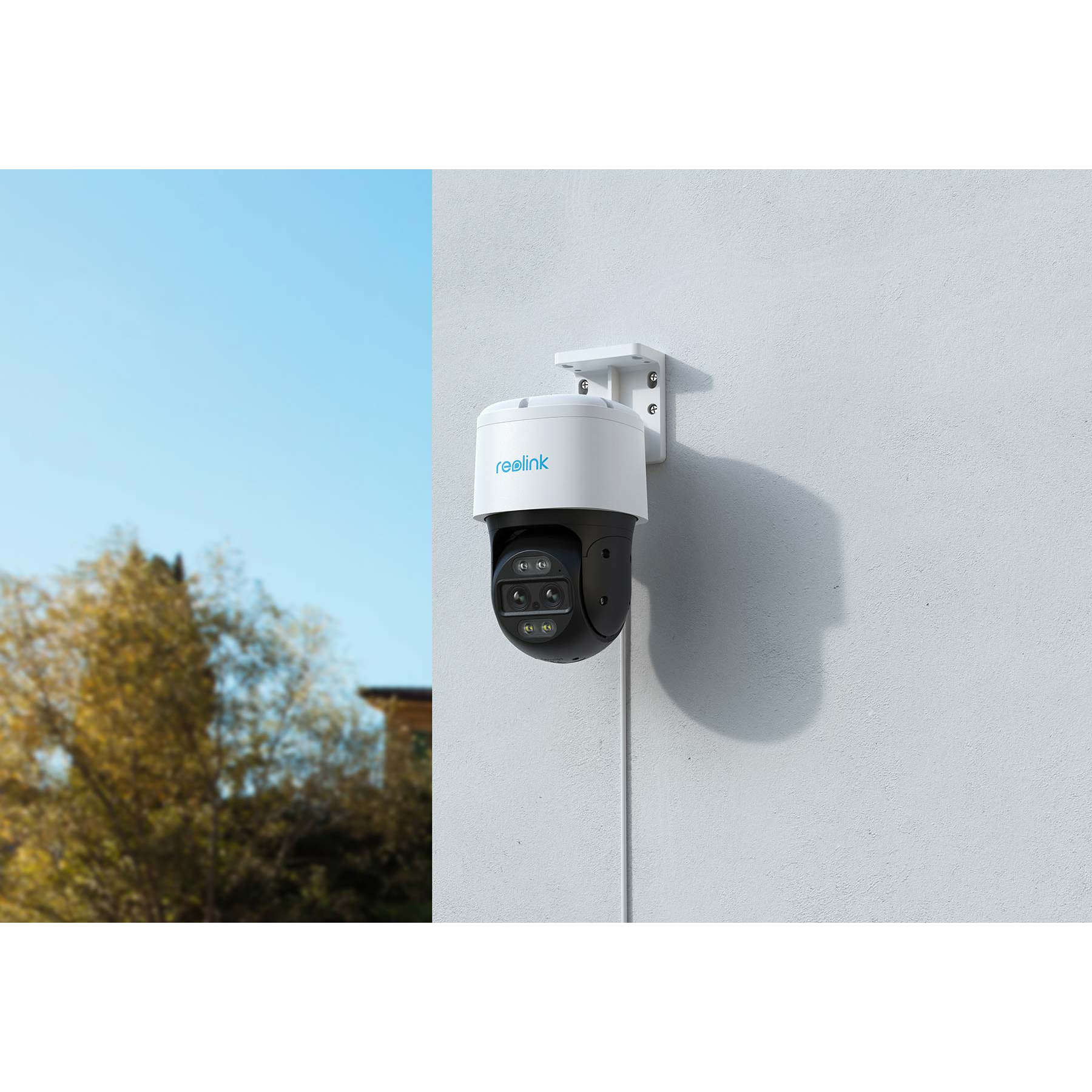 Overvåkningskamera Reolink TrackMix WiFi W760 - 4K Dual Lens