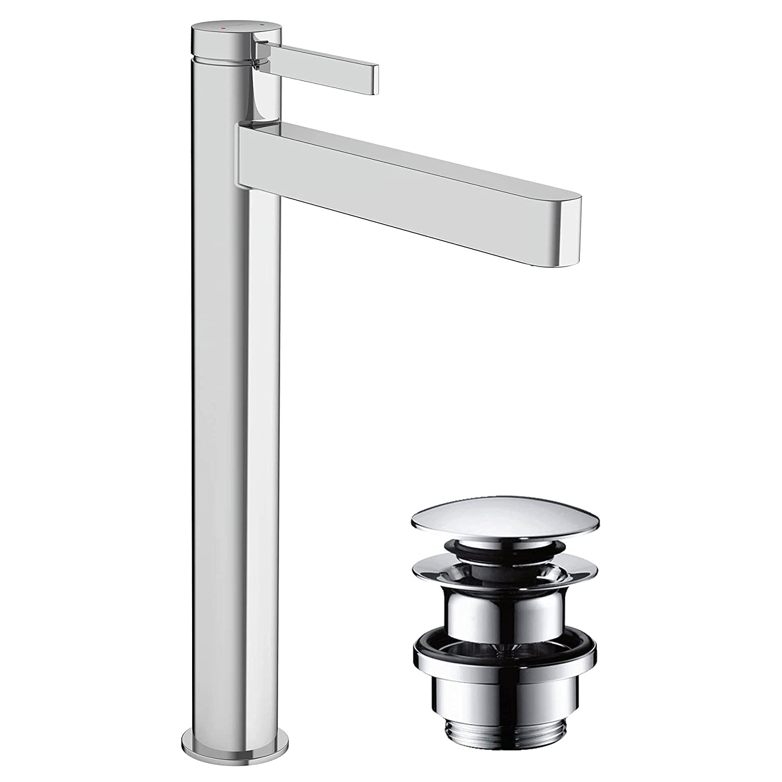 Tv&auml;ttst&auml;llsblandare Hansgrohe Finoris 260 med Bottenventil