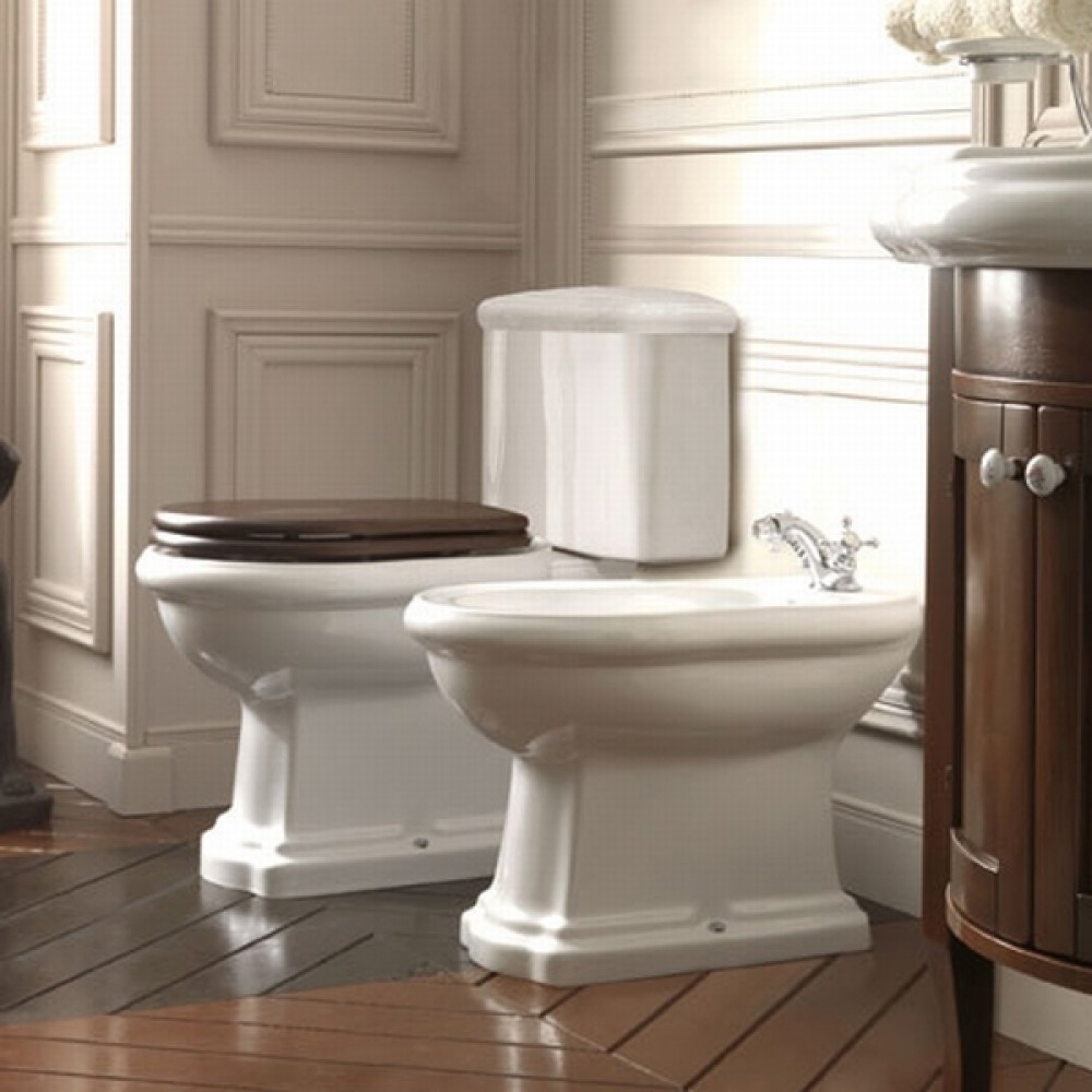 Toalett Lavabo Retro Monoblocco S-lås