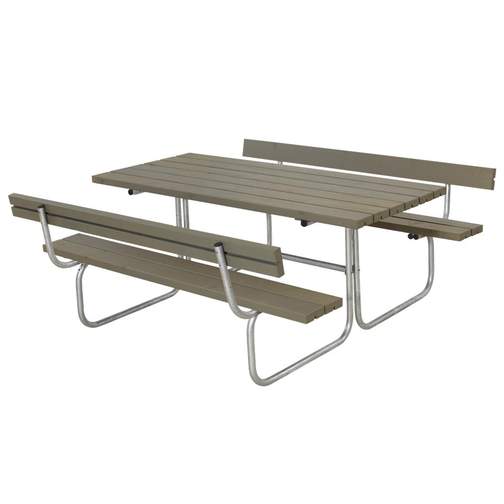 Benkbord PLUS Classic Gråbrun